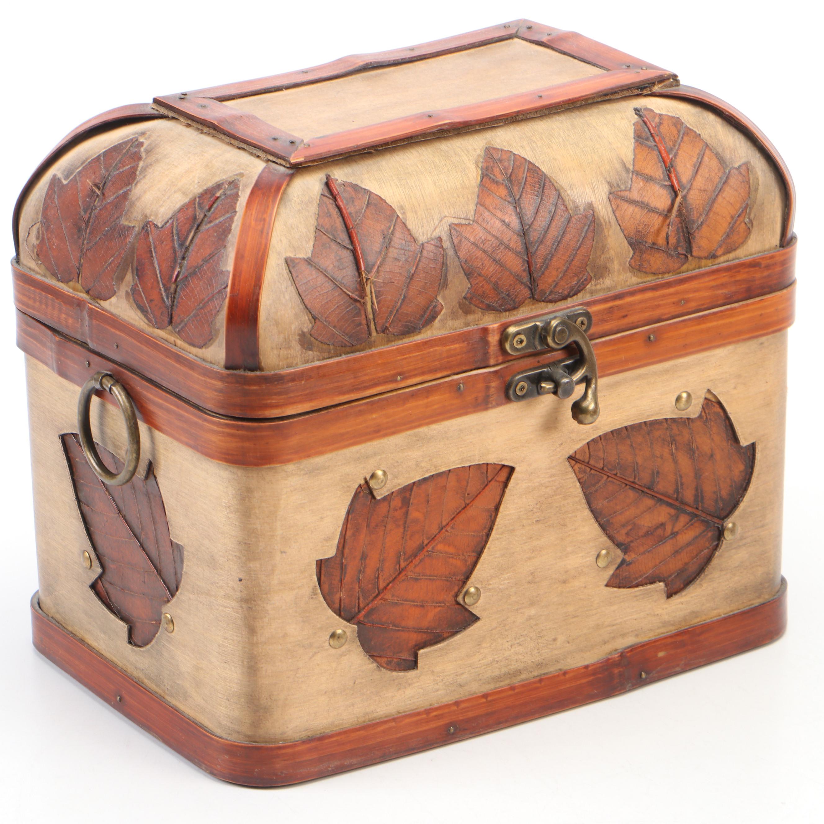 Chateau Edgewater Inc. Handmade Bentwood and Bamboo Nesting Trunks