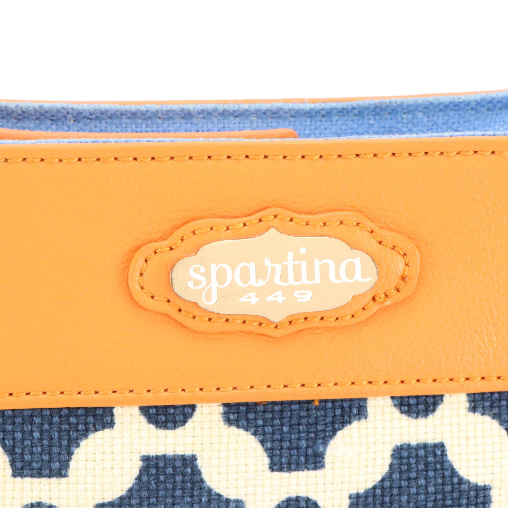 Kate Spade Leather Fold-Over Crossbody Bag, Spartina Patterned Canvas Bag