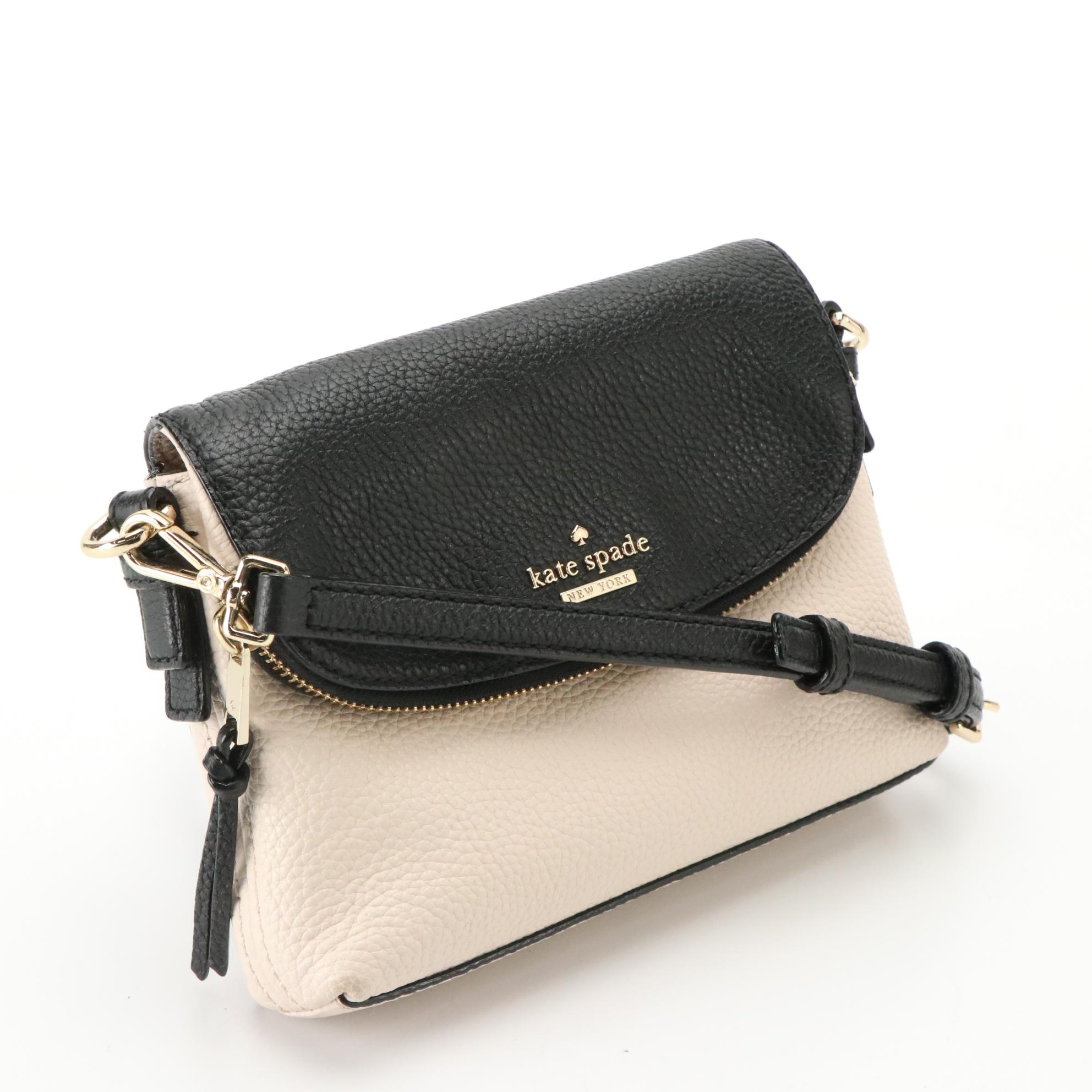 Kate Spade Leather Fold-Over Crossbody Bag, Spartina Patterned Canvas Bag