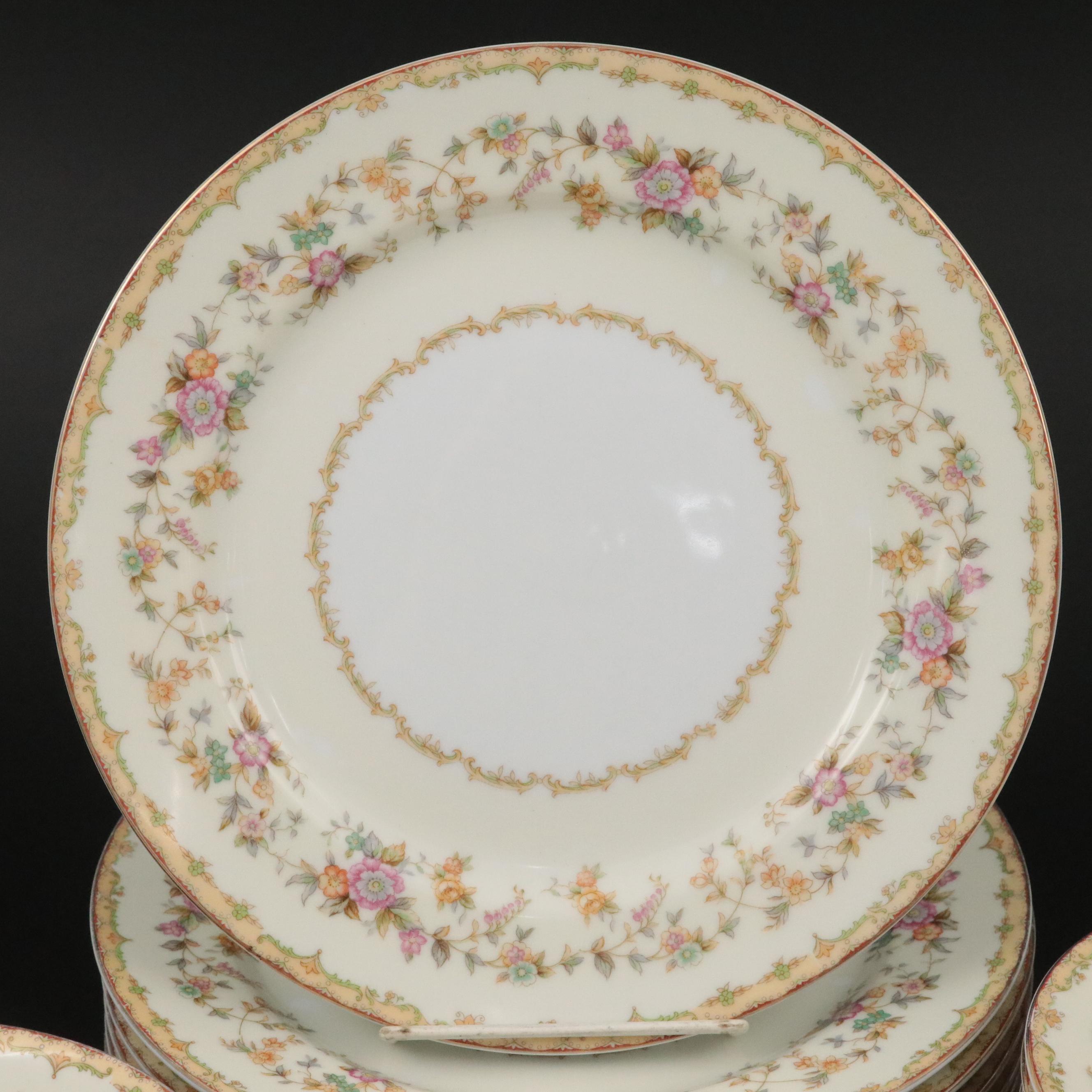 Noritake "Columbine" Porcelain Dinnerware and Soft Storage Containers