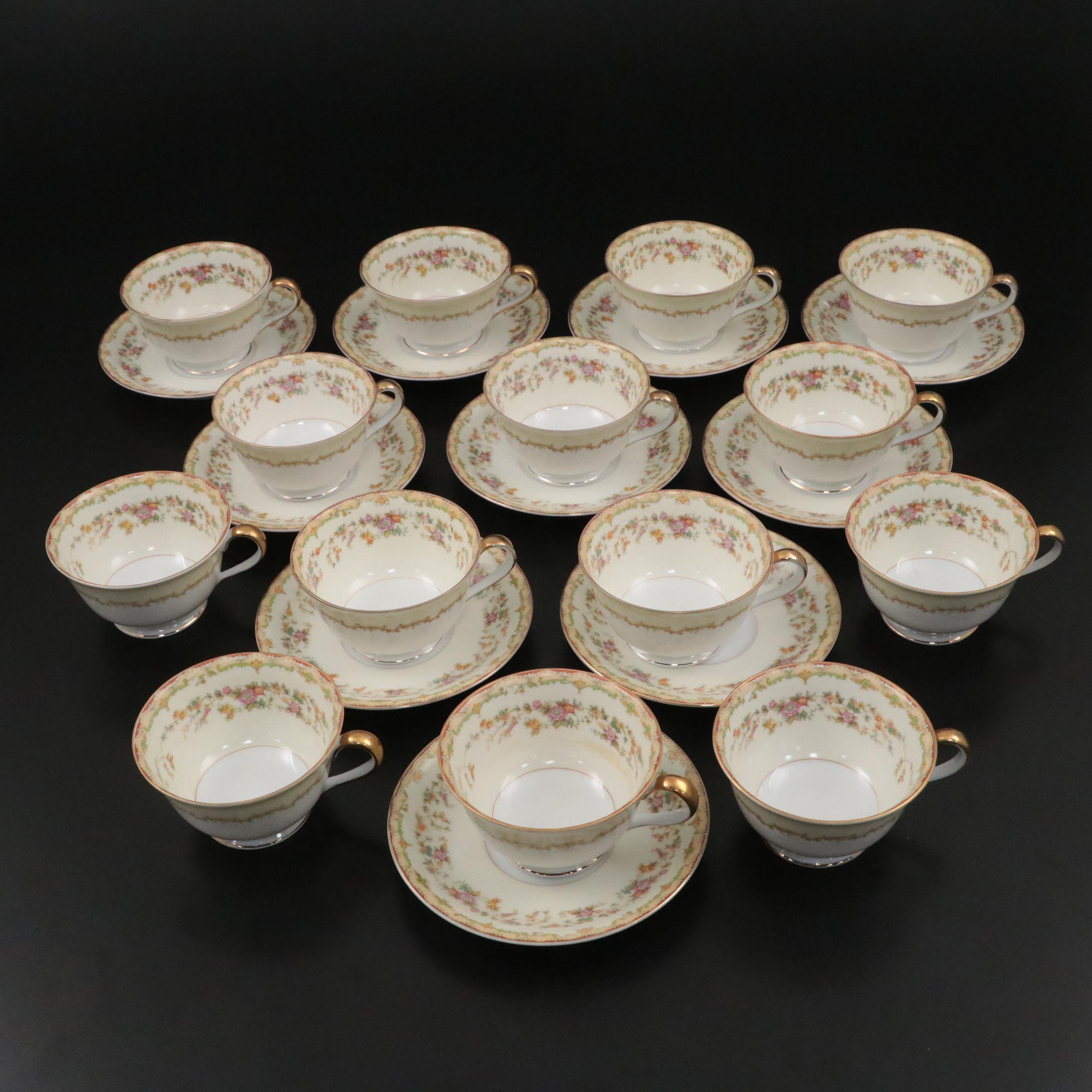 Noritake "Columbine" Porcelain Dinnerware and Soft Storage Containers