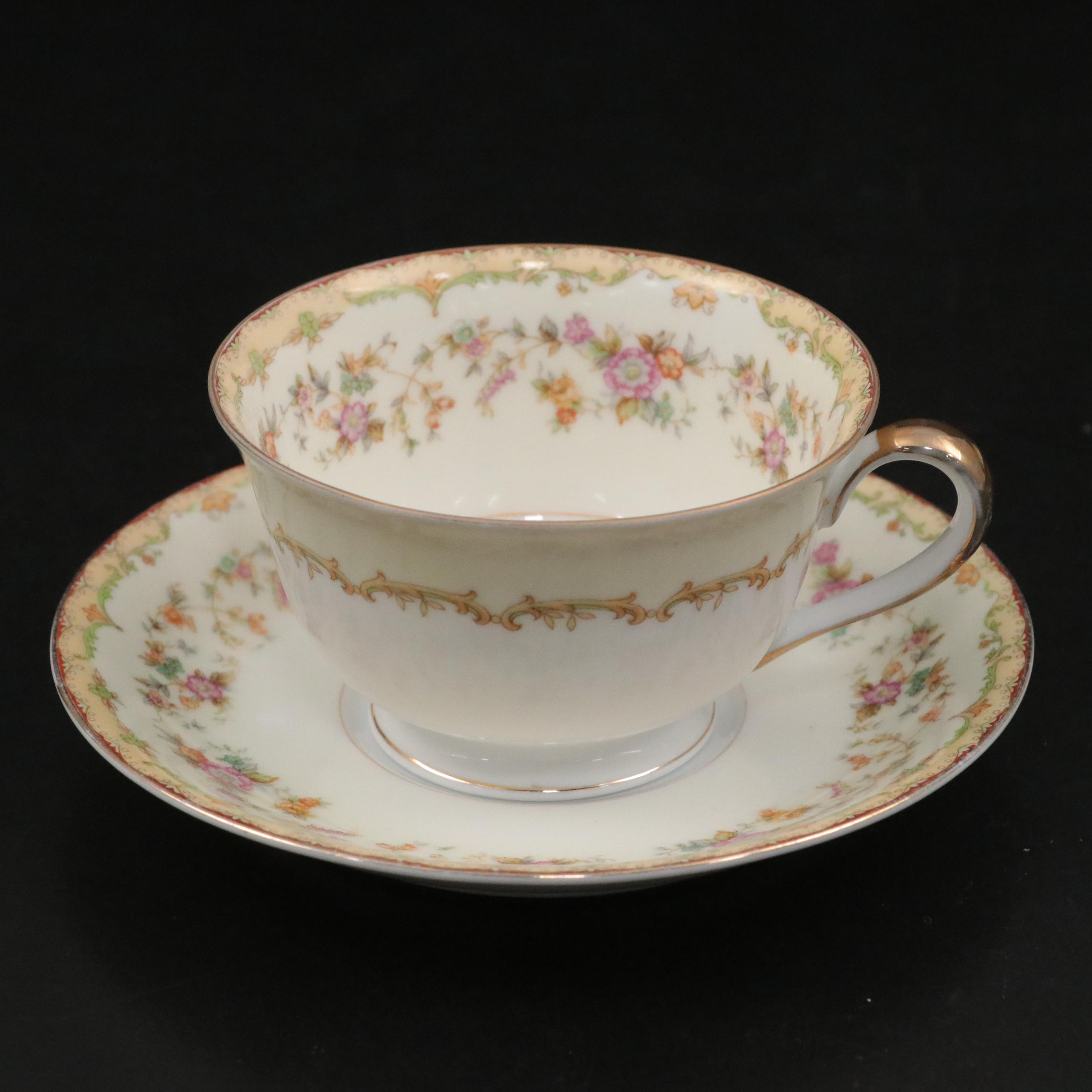 Noritake "Columbine" Porcelain Dinnerware and Soft Storage Containers