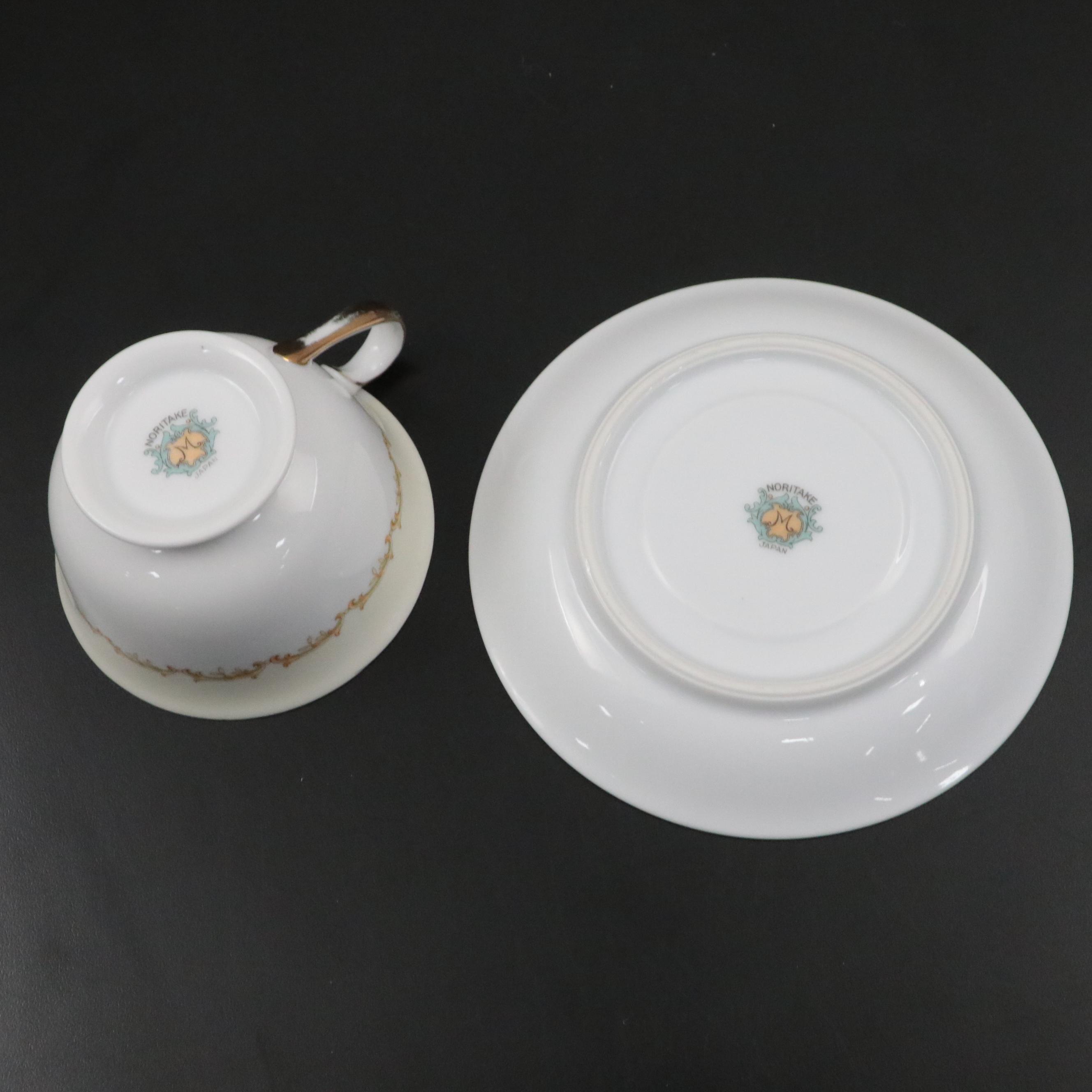 Noritake "Columbine" Porcelain Dinnerware and Soft Storage Containers
