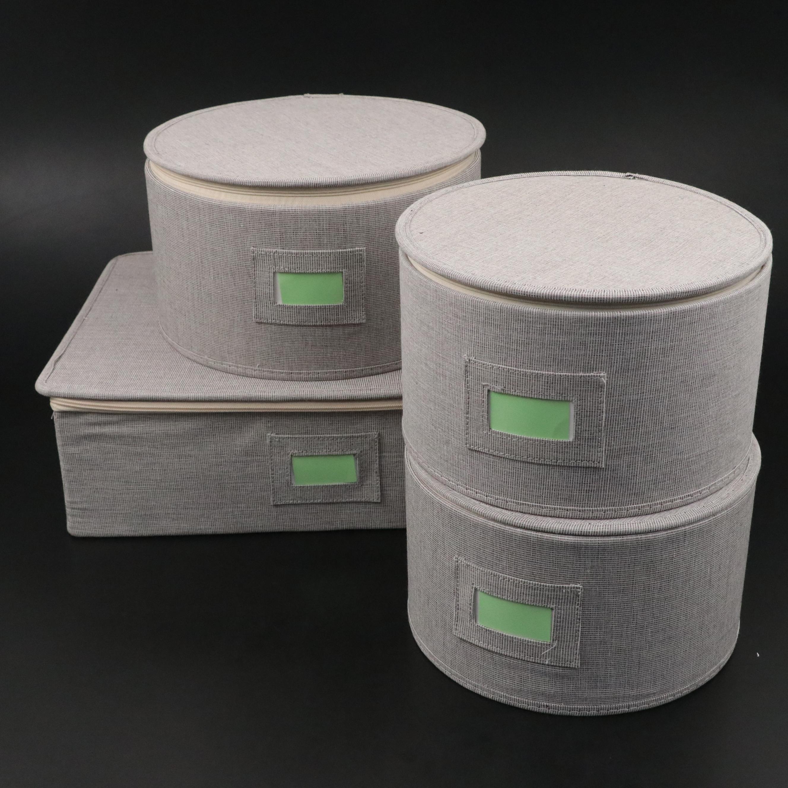 Noritake "Columbine" Porcelain Dinnerware and Soft Storage Containers