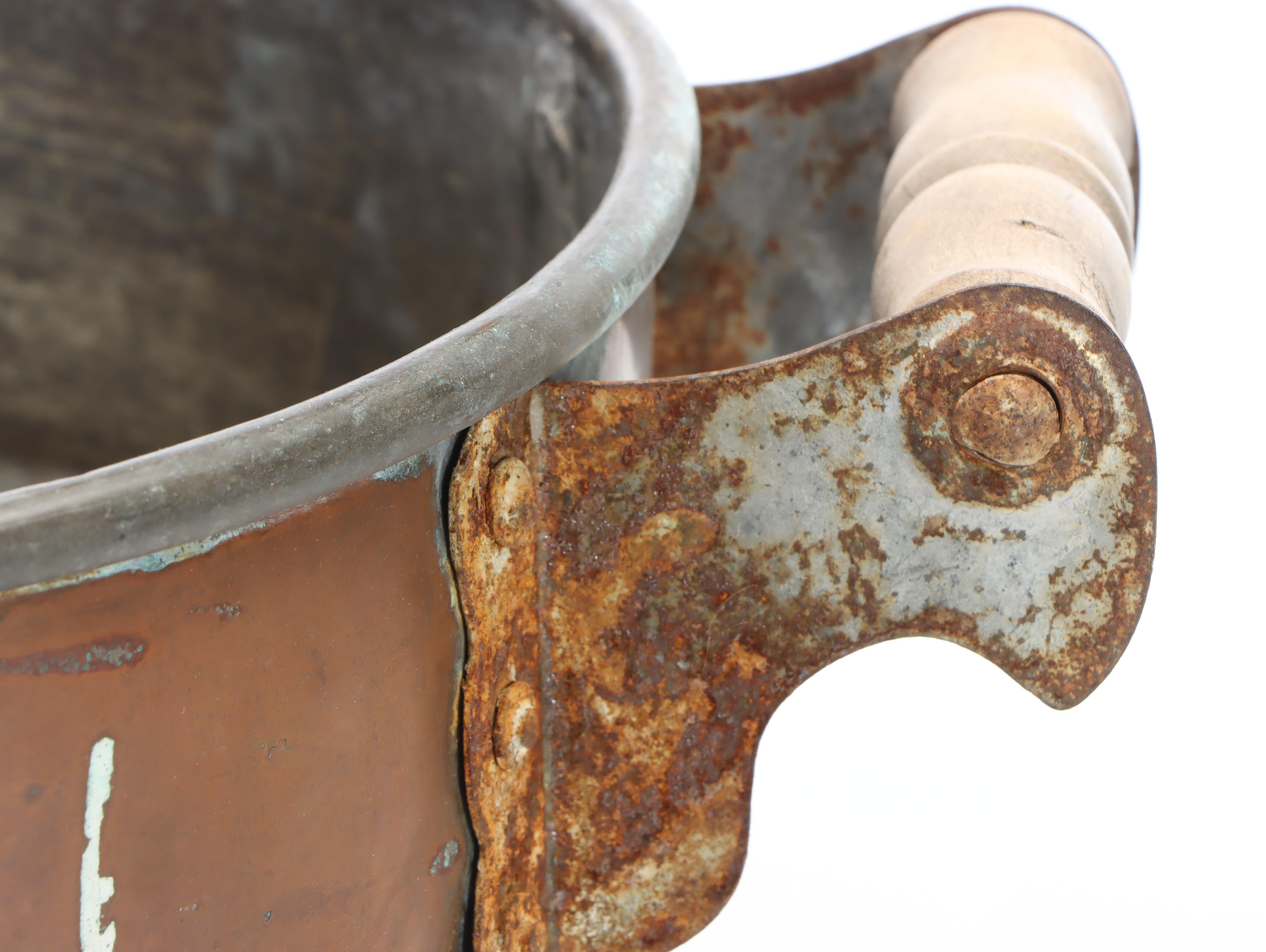 Copper Boiler Pot, Late 19th/ Early 20th Century