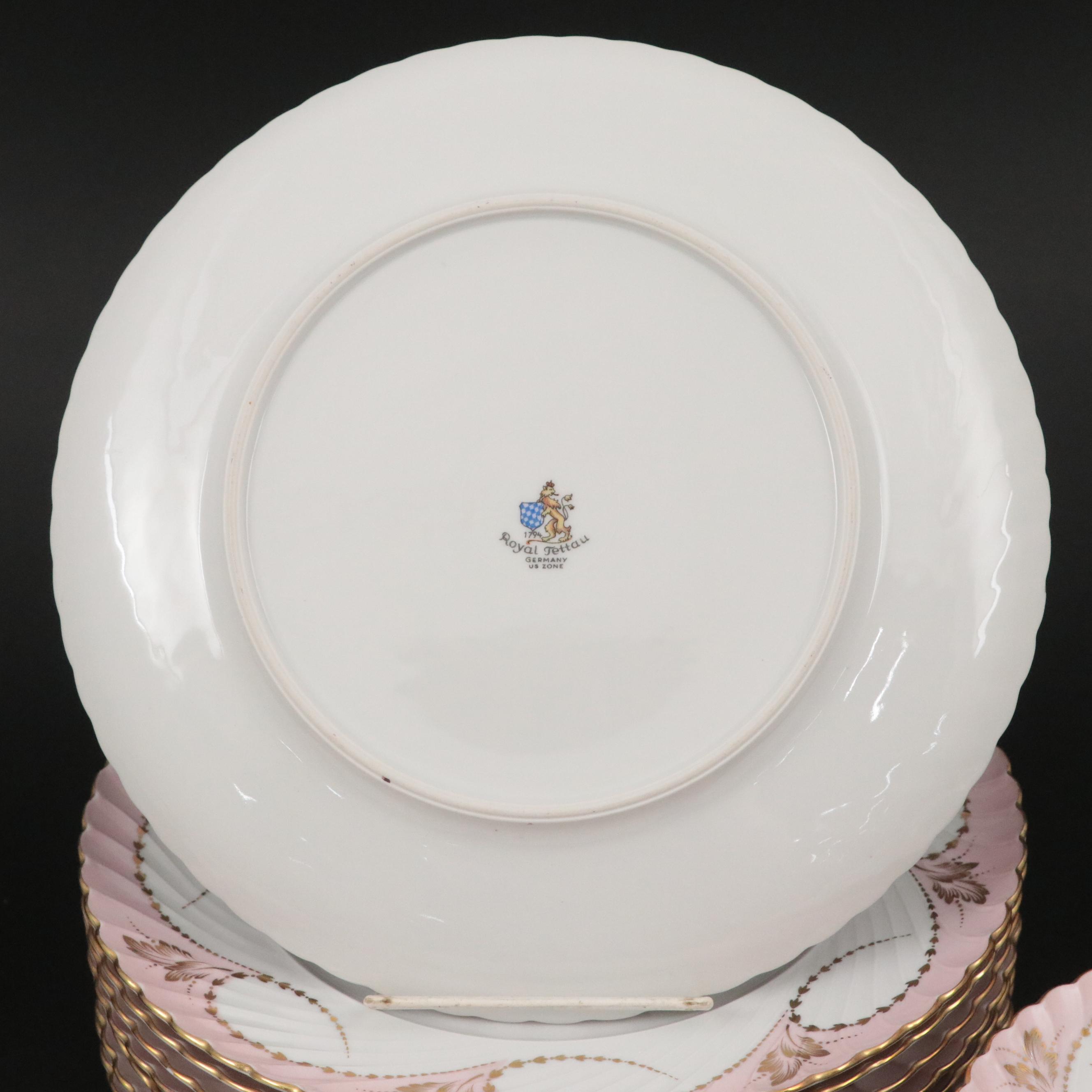 Royal Tettau "Yvonne Pink" Porcelain Dinnerware and Soft Storage Containers