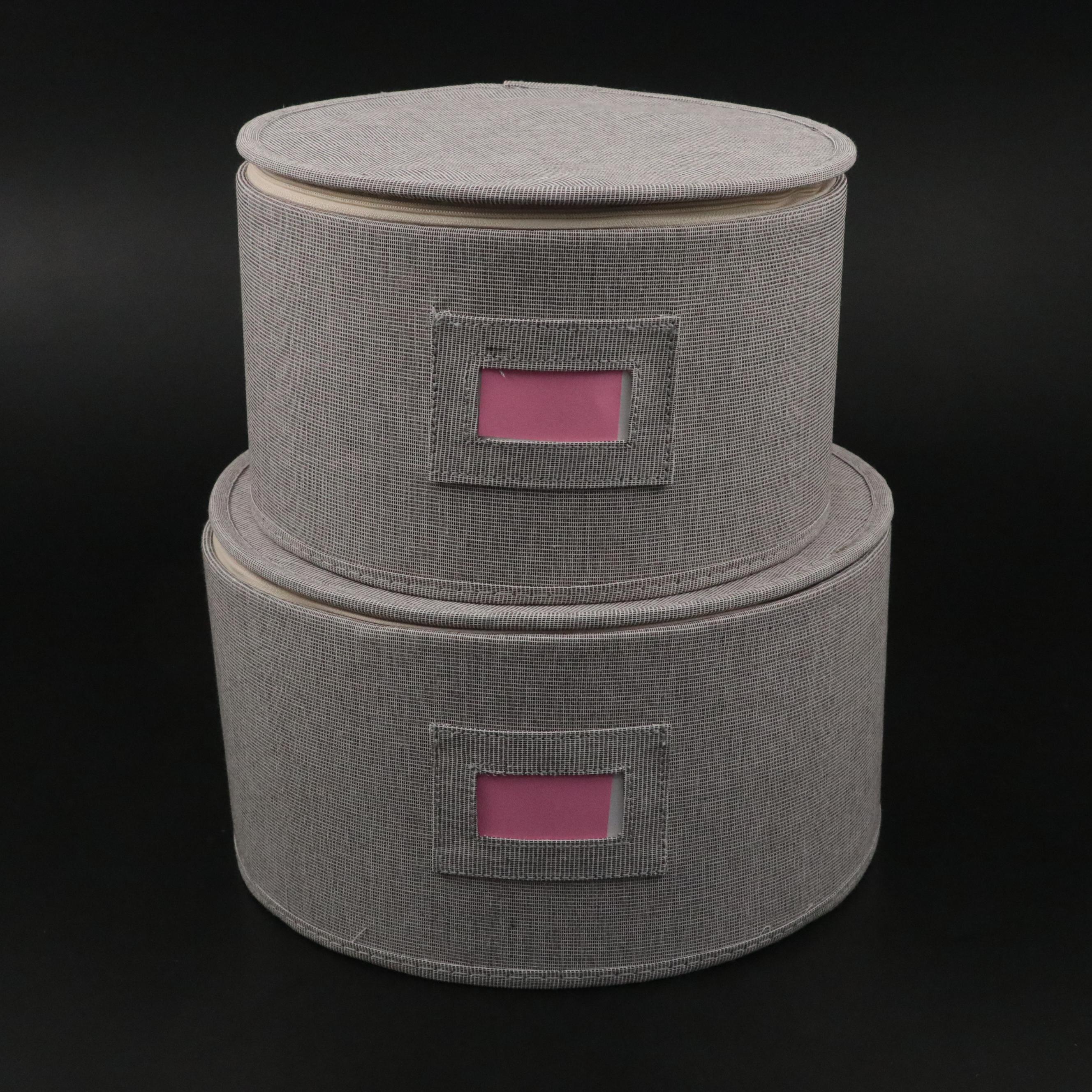 Royal Tettau "Yvonne Pink" Porcelain Dinnerware and Soft Storage Containers