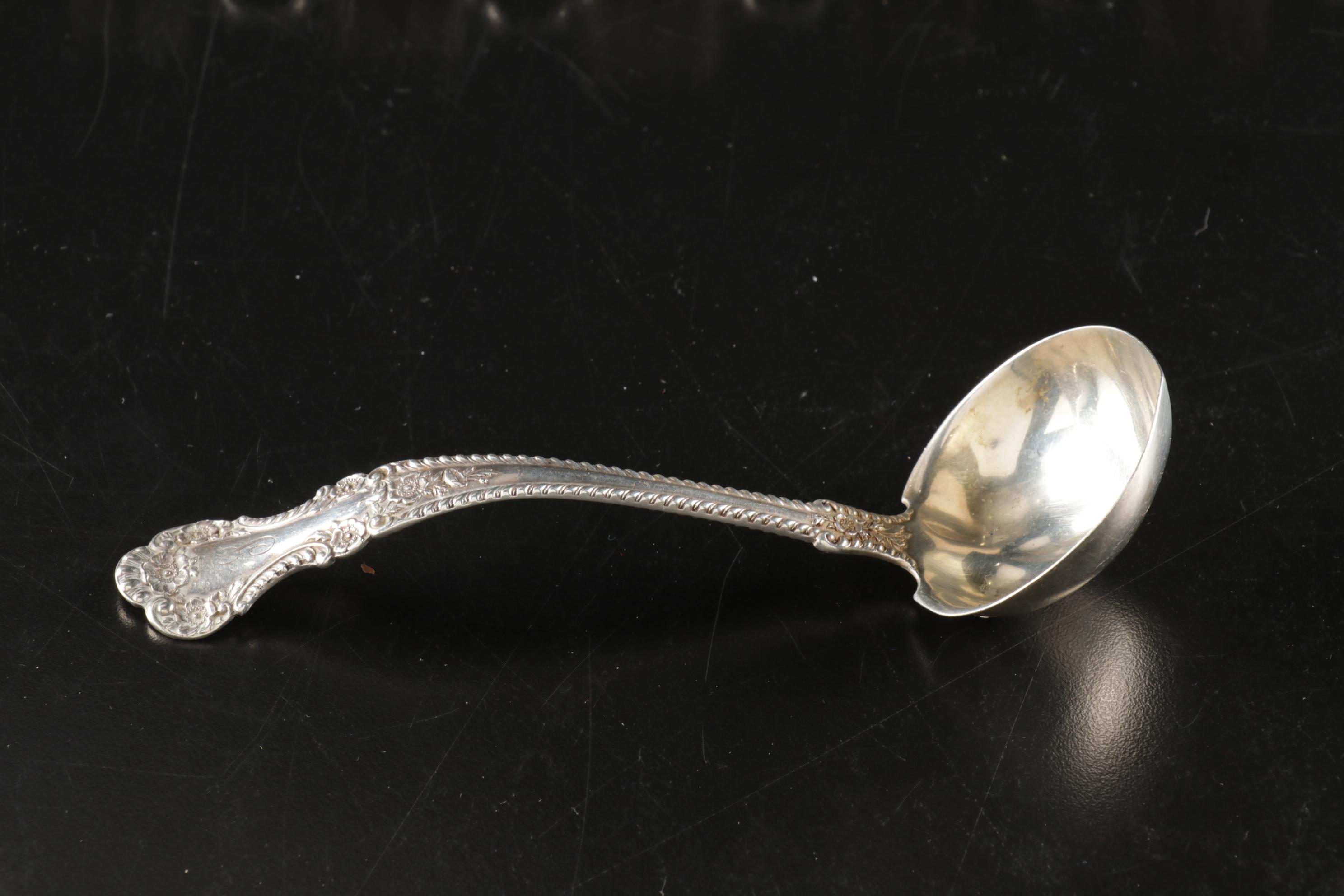 Gorham "Cambridge" Sterling Silver Flatware, Monogrammed