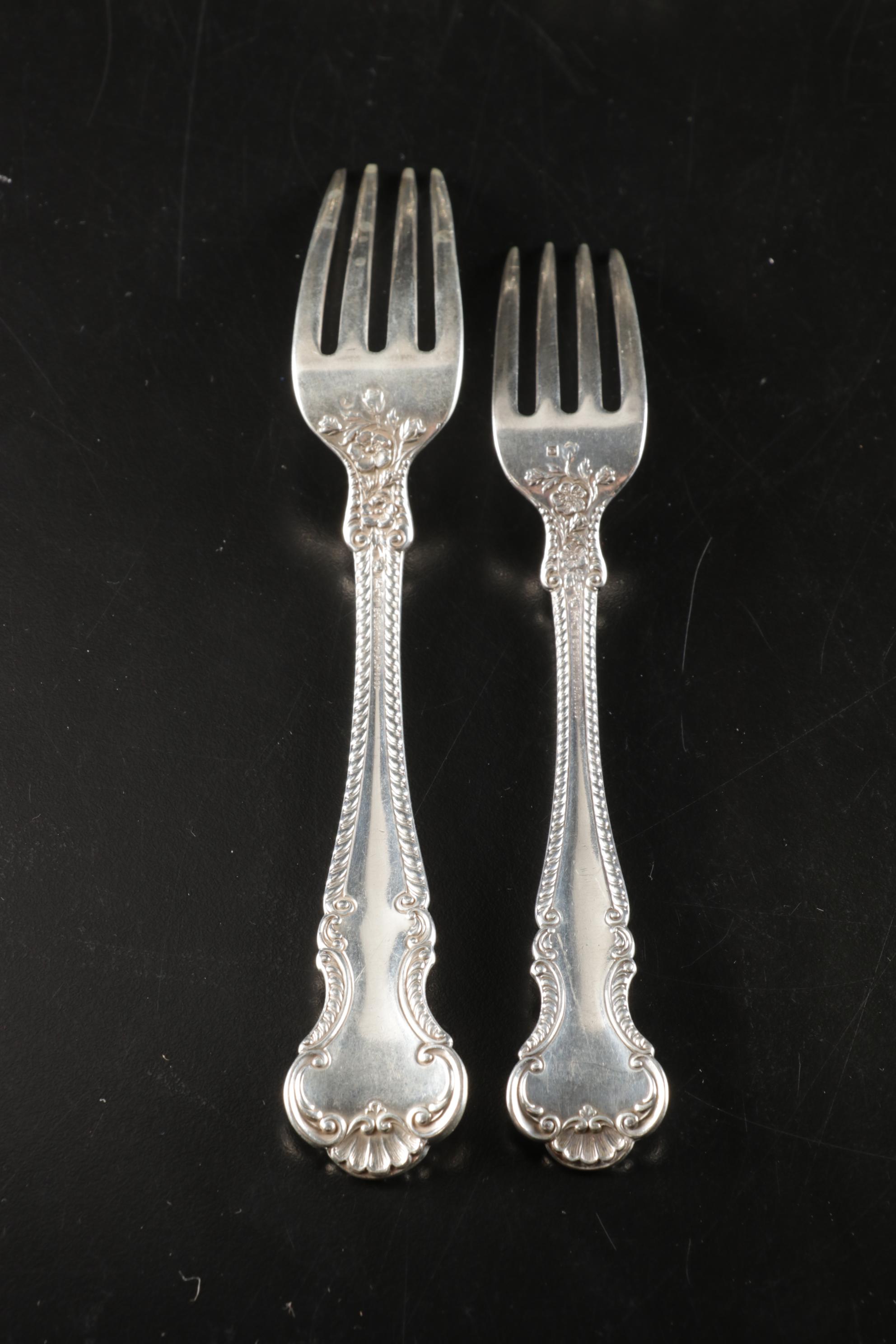 Gorham "Cambridge" Sterling Silver Flatware, Monogrammed