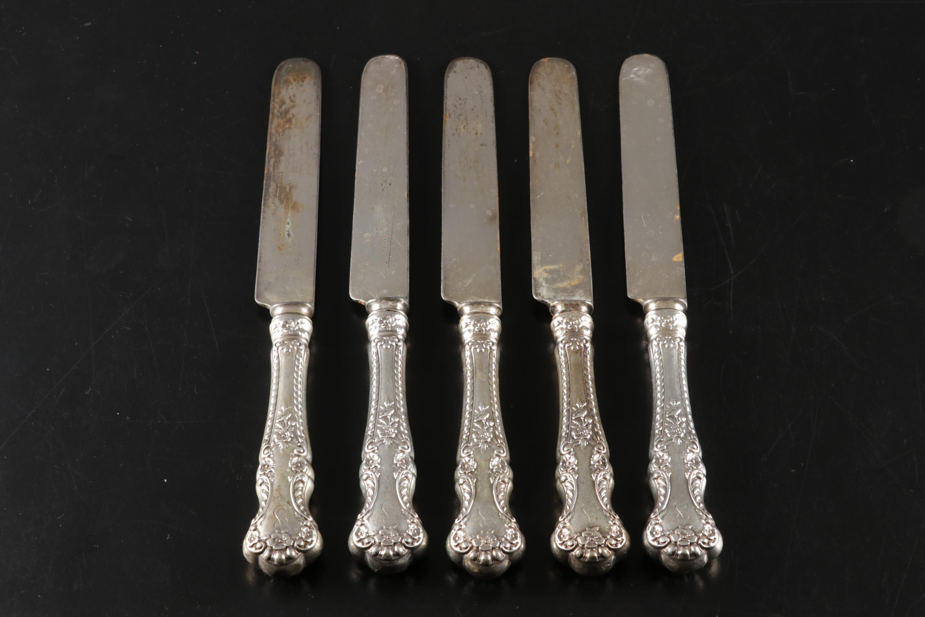 Gorham "Cambridge" Sterling Silver Flatware, Monogrammed
