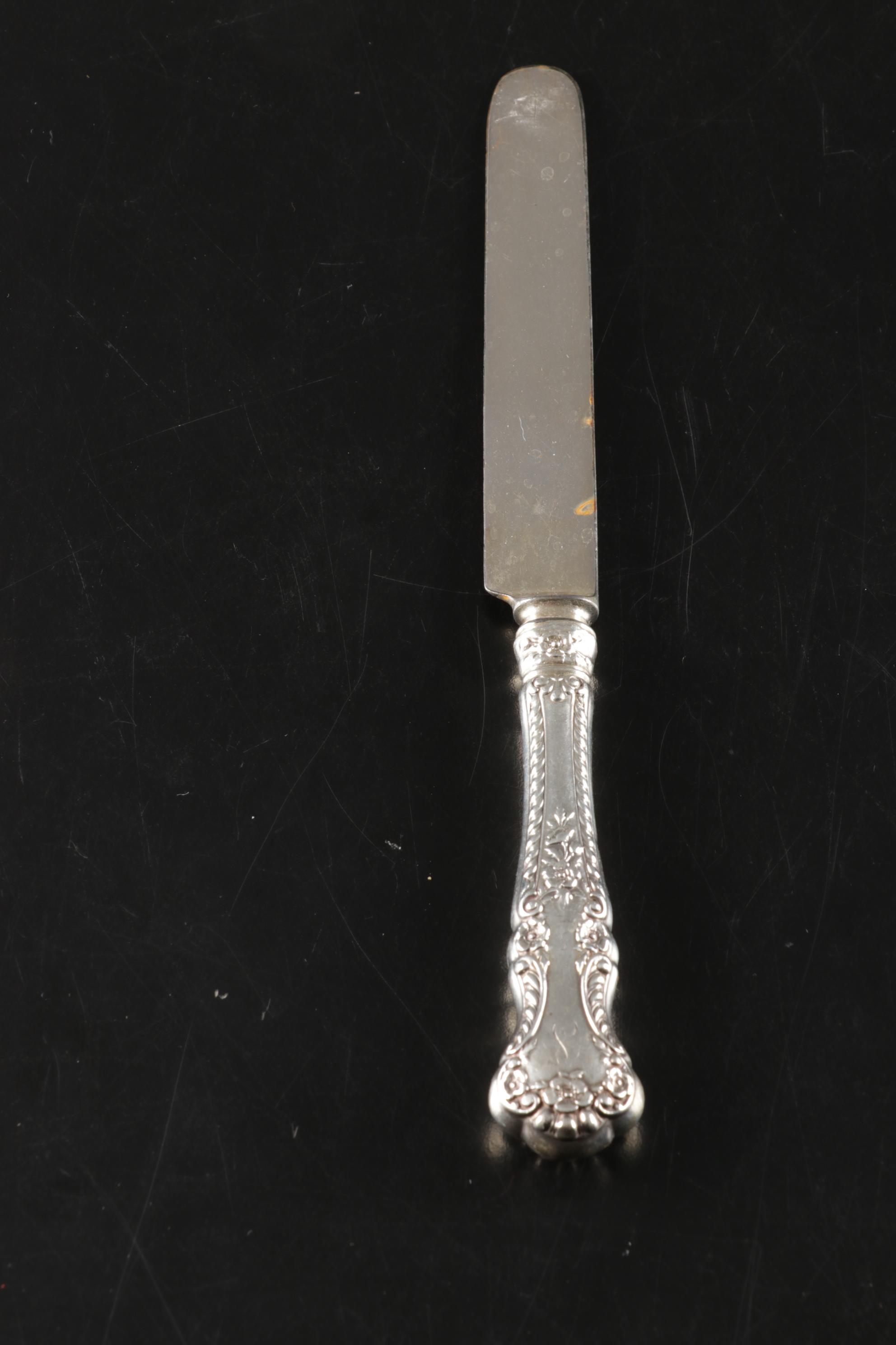 Gorham "Cambridge" Sterling Silver Flatware, Monogrammed