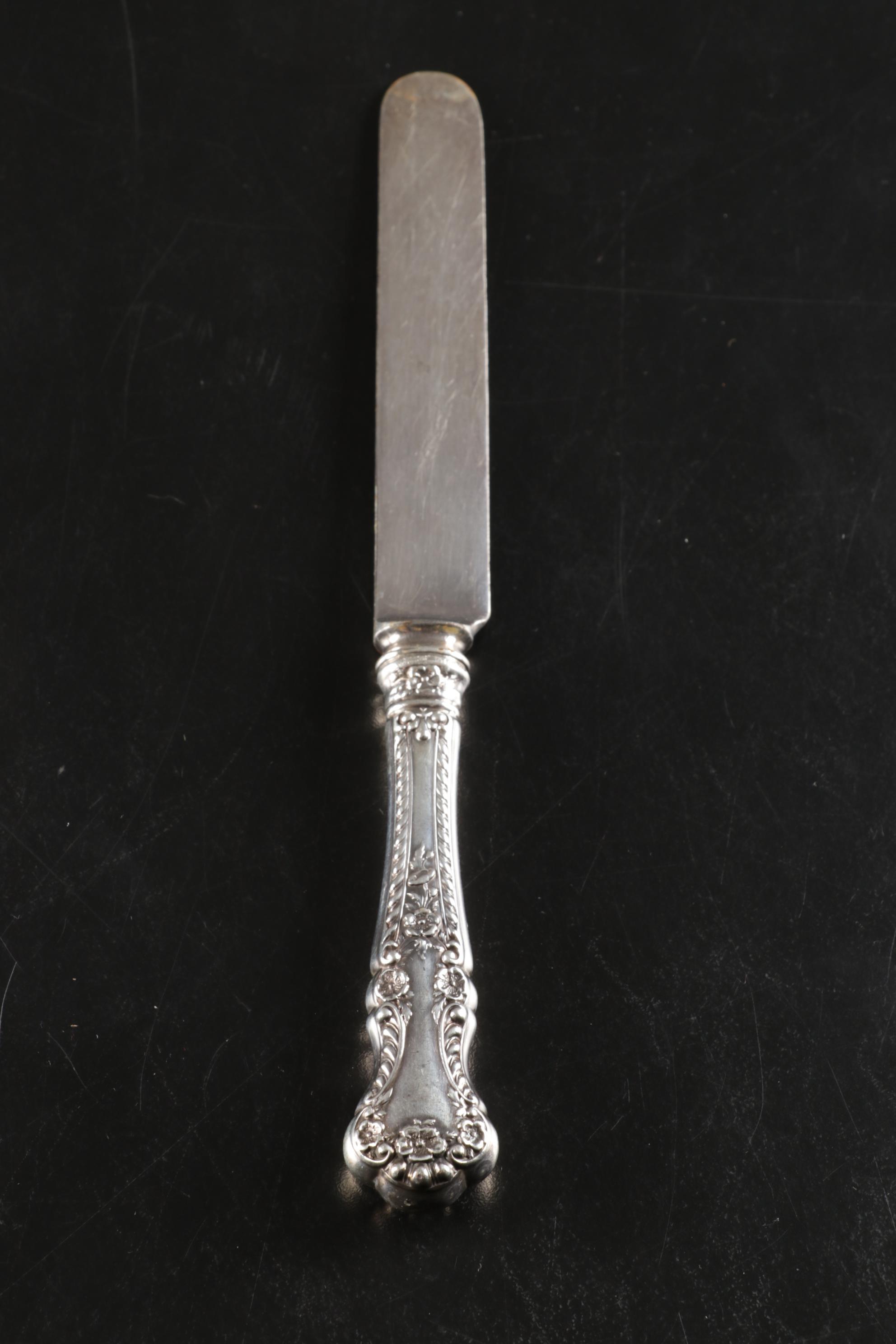 Gorham "Cambridge" Sterling Silver Flatware, Monogrammed