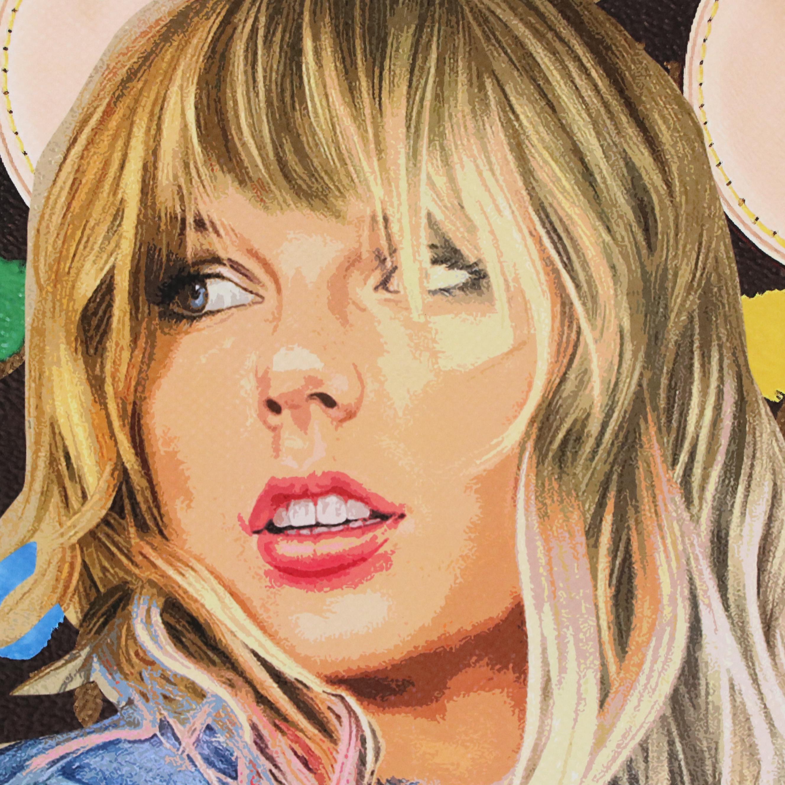 Death NYC Pop Art Digital Print Featuring Taylor Swift x Louis Vuitton, 2023