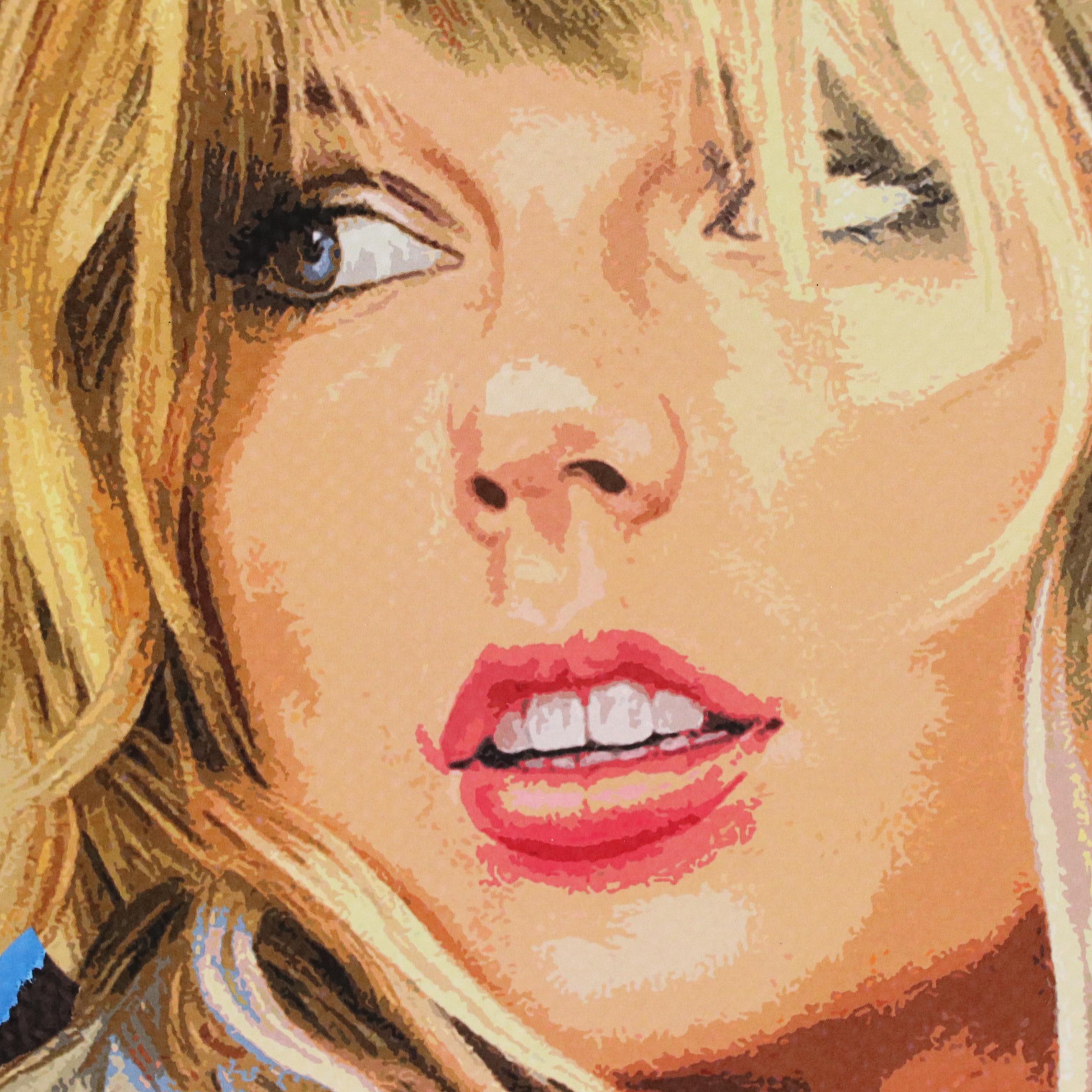 Death NYC Pop Art Digital Print Featuring Taylor Swift x Louis Vuitton, 2023