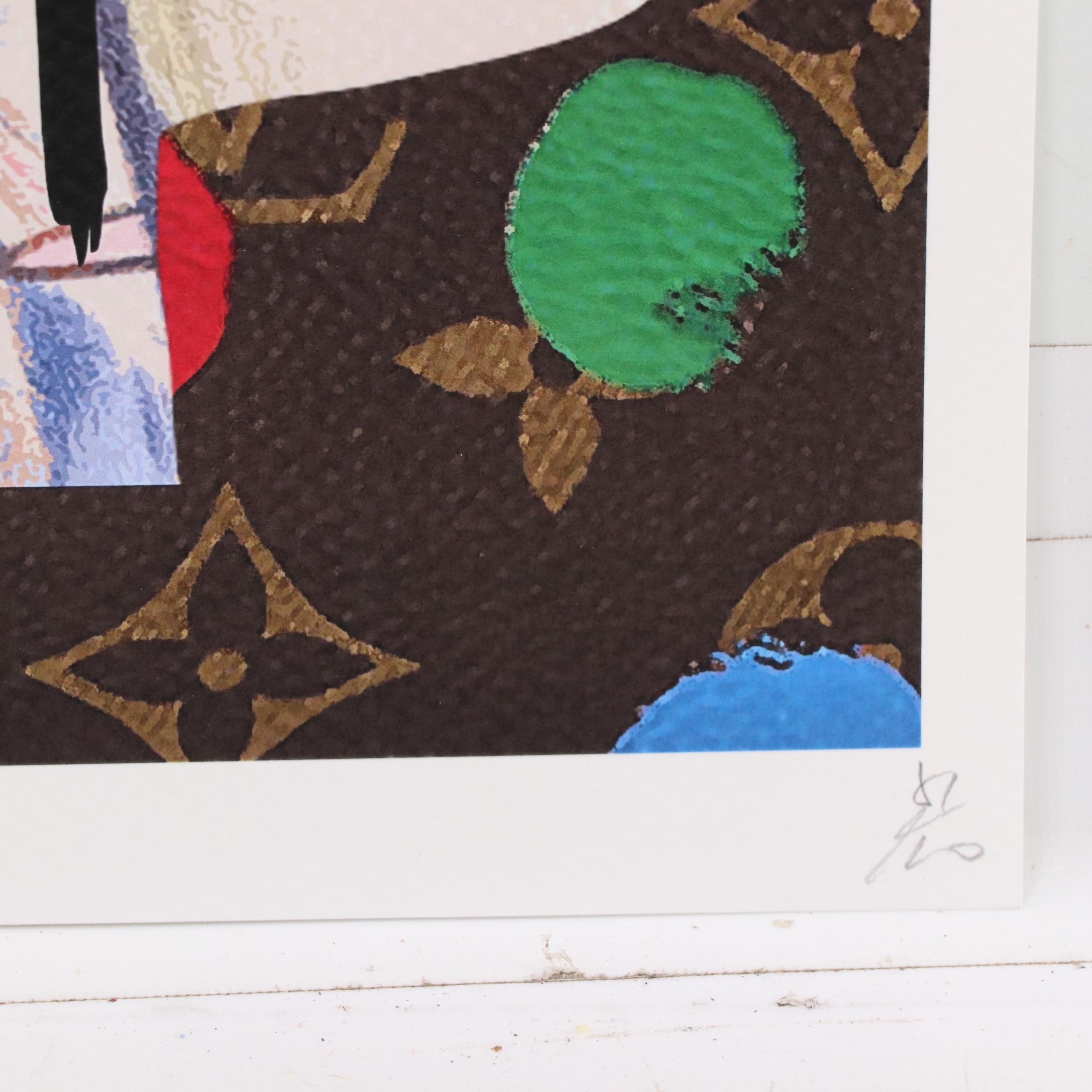 Death NYC Pop Art Digital Print Featuring Taylor Swift x Louis Vuitton, 2023