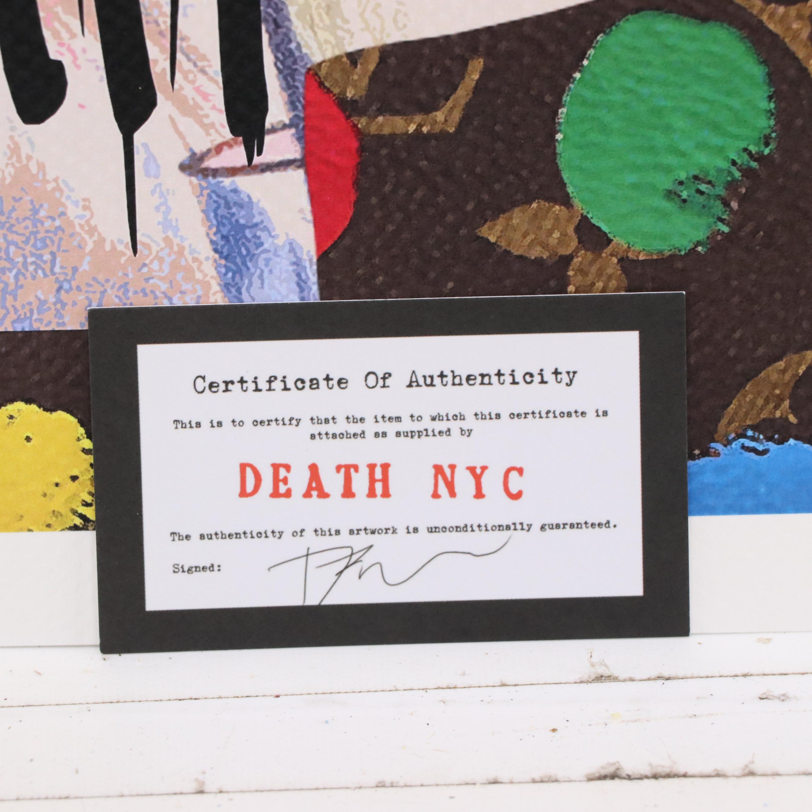Death NYC Pop Art Digital Print Featuring Taylor Swift x Louis Vuitton, 2023