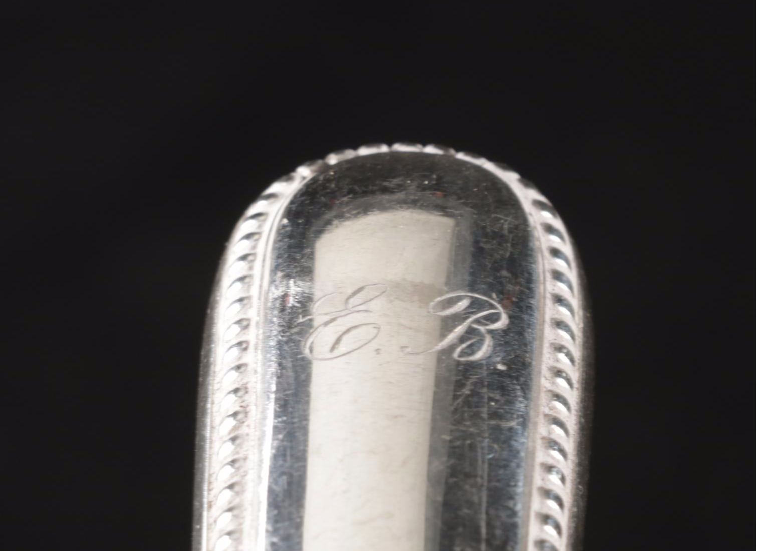 German Beaded-Edge Silverplate Flatware, Early to Mid 20th Century