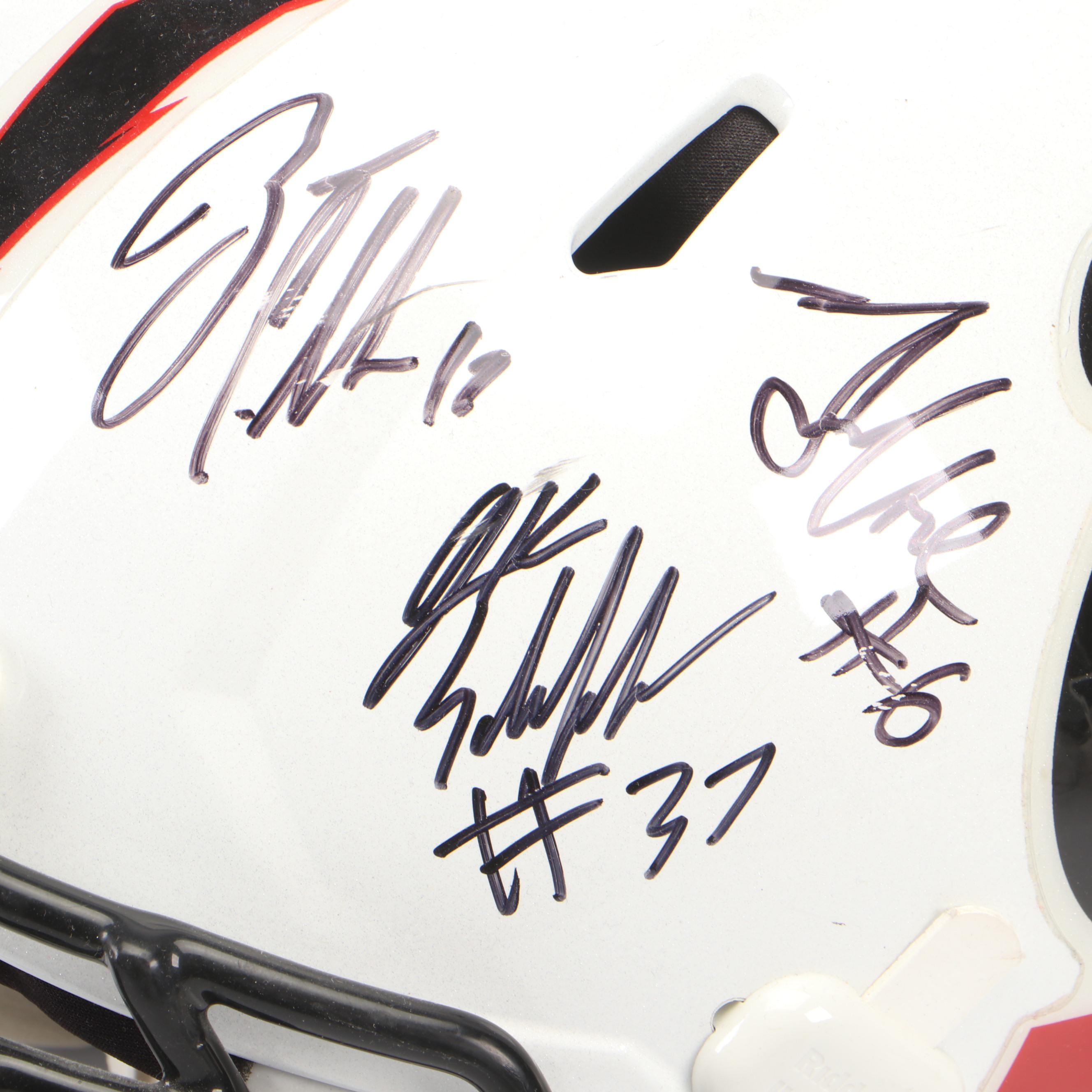 2010 University of Cincinnati Bearcats Team-Signed and Player-Issued Helmets