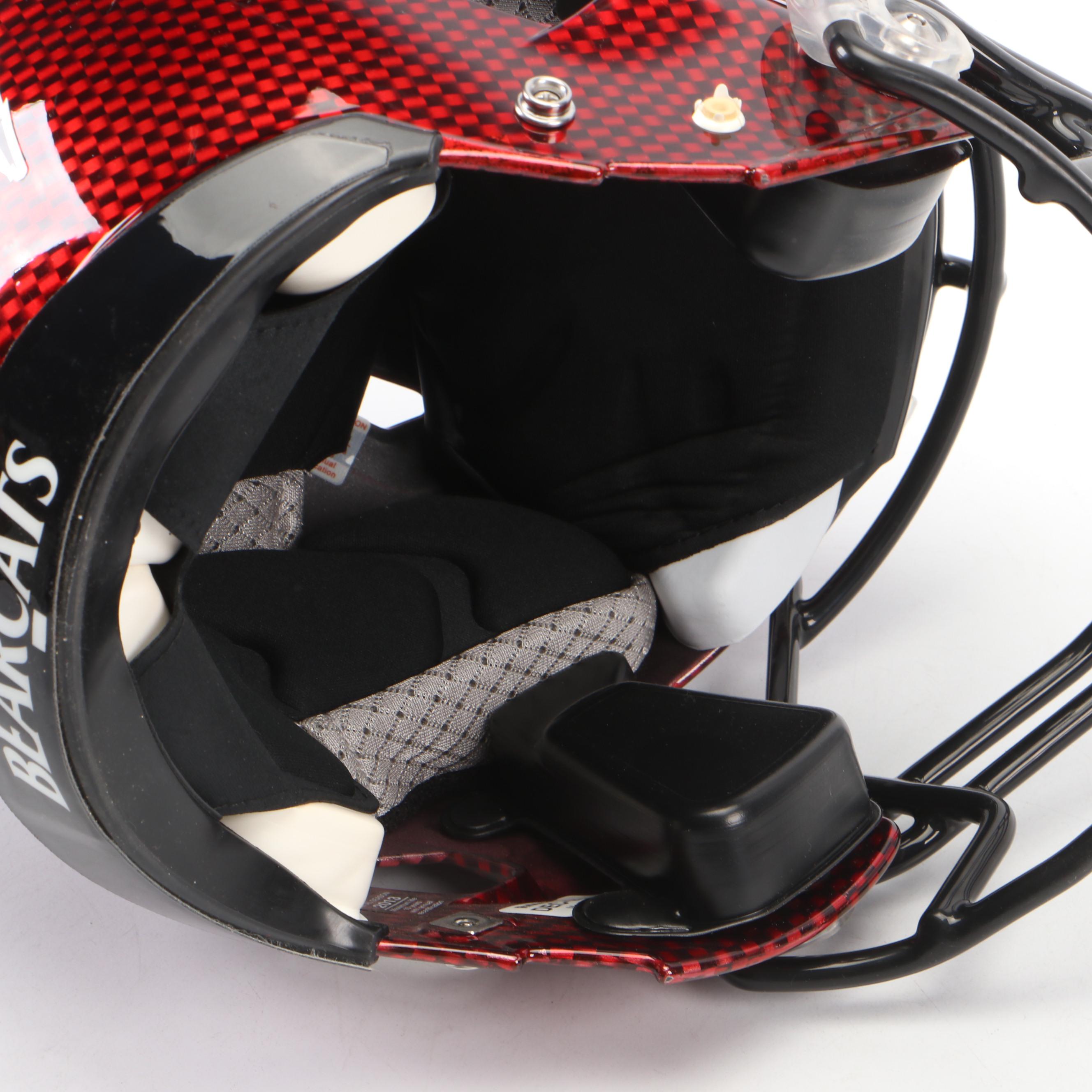 2010 University of Cincinnati Bearcats Team-Signed and Player-Issued Helmets