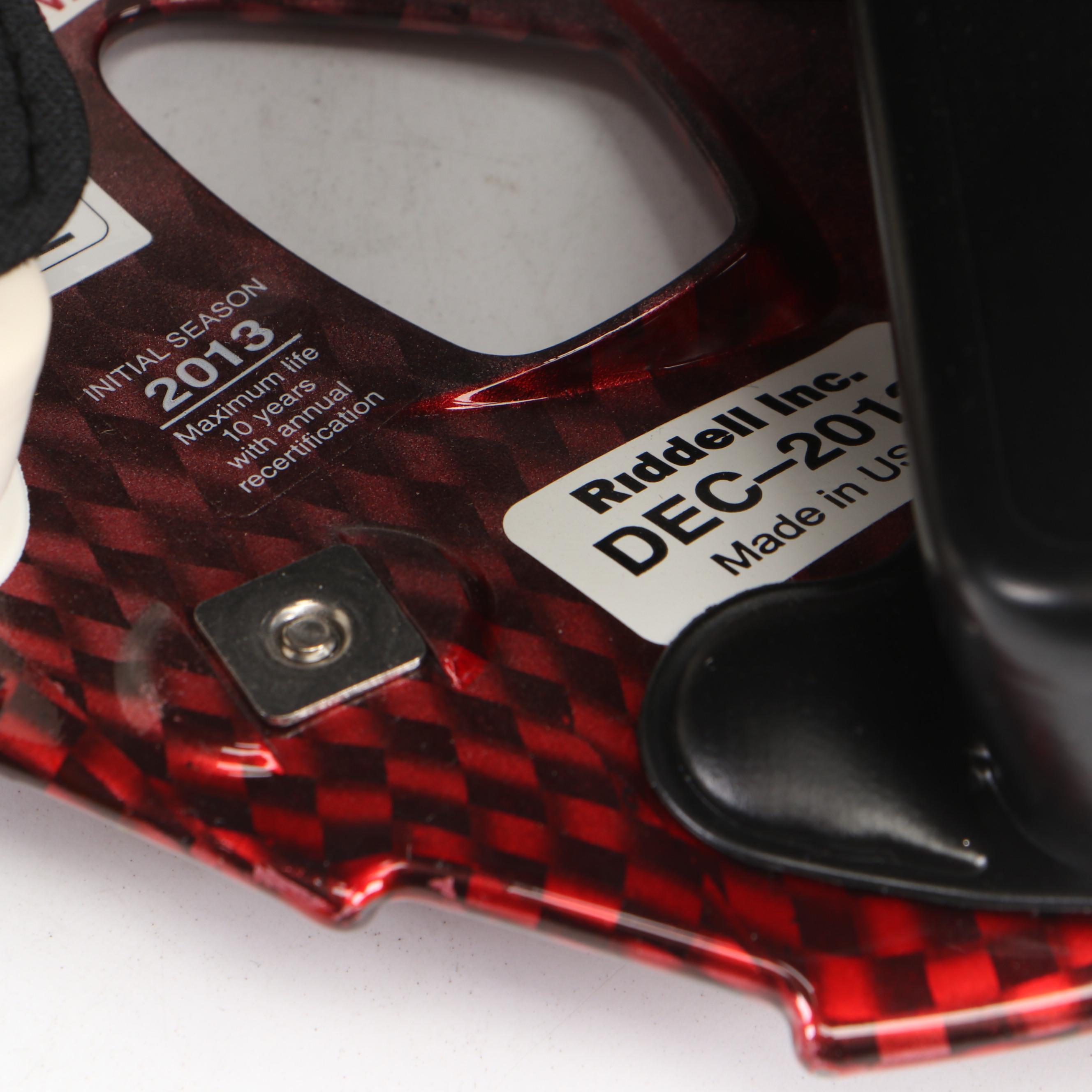 2010 University of Cincinnati Bearcats Team-Signed and Player-Issued Helmets