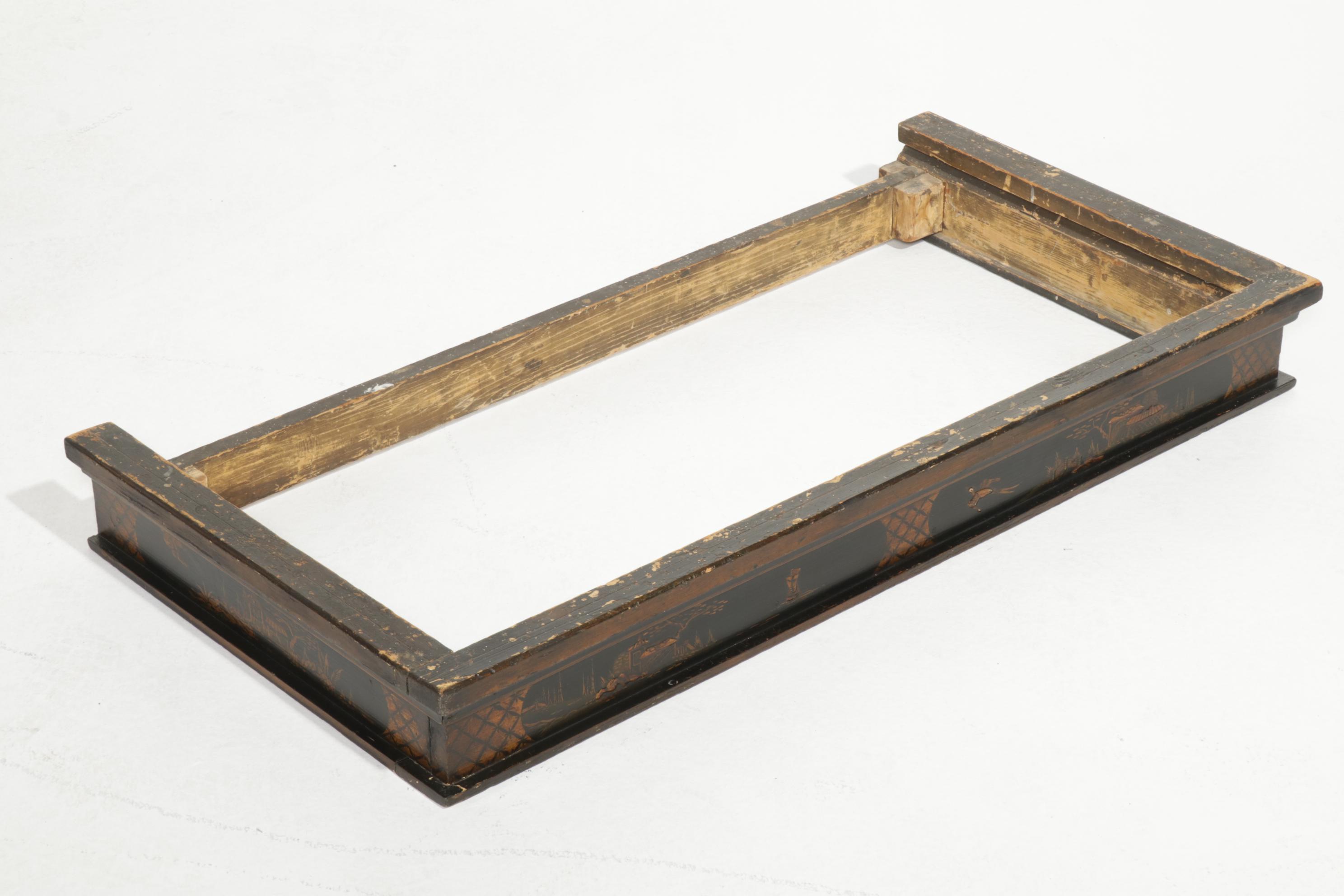 Chinese Lacquered and Paint-Decorated Wardrobe, Late 19th Century