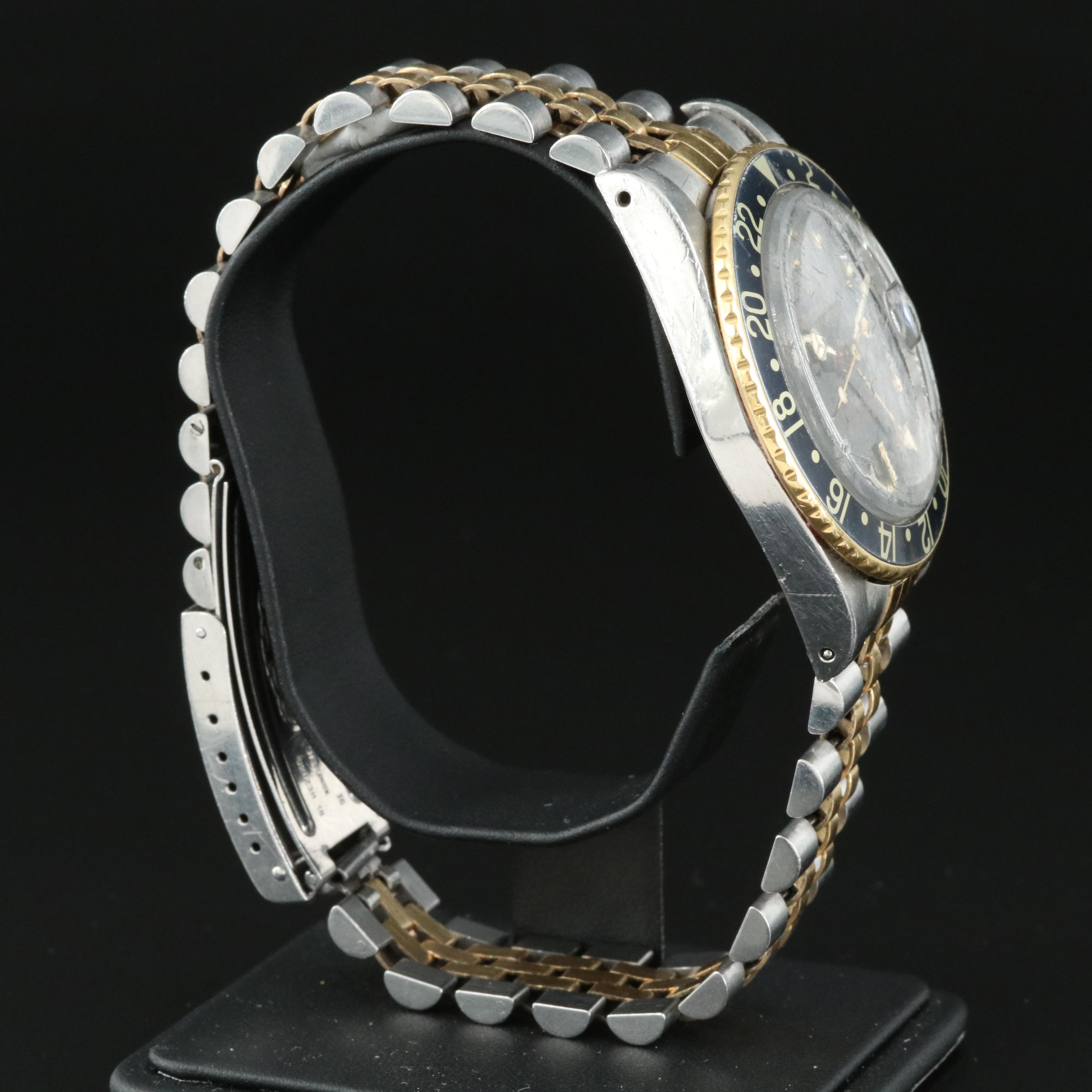 1984 Rolex GMT-Master Tritium Nipple Dial Watch