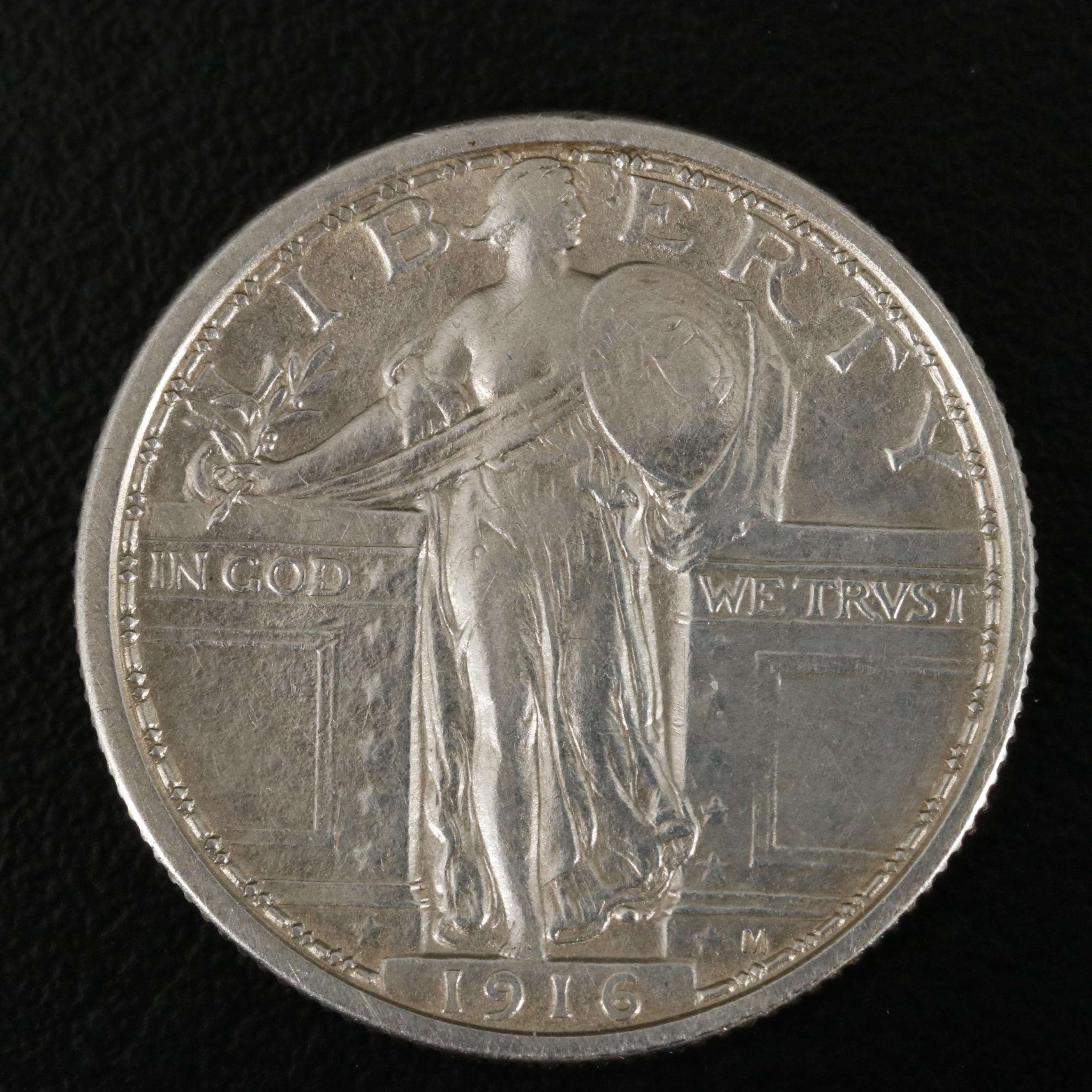 1916 United States Standing Liberty Quarter