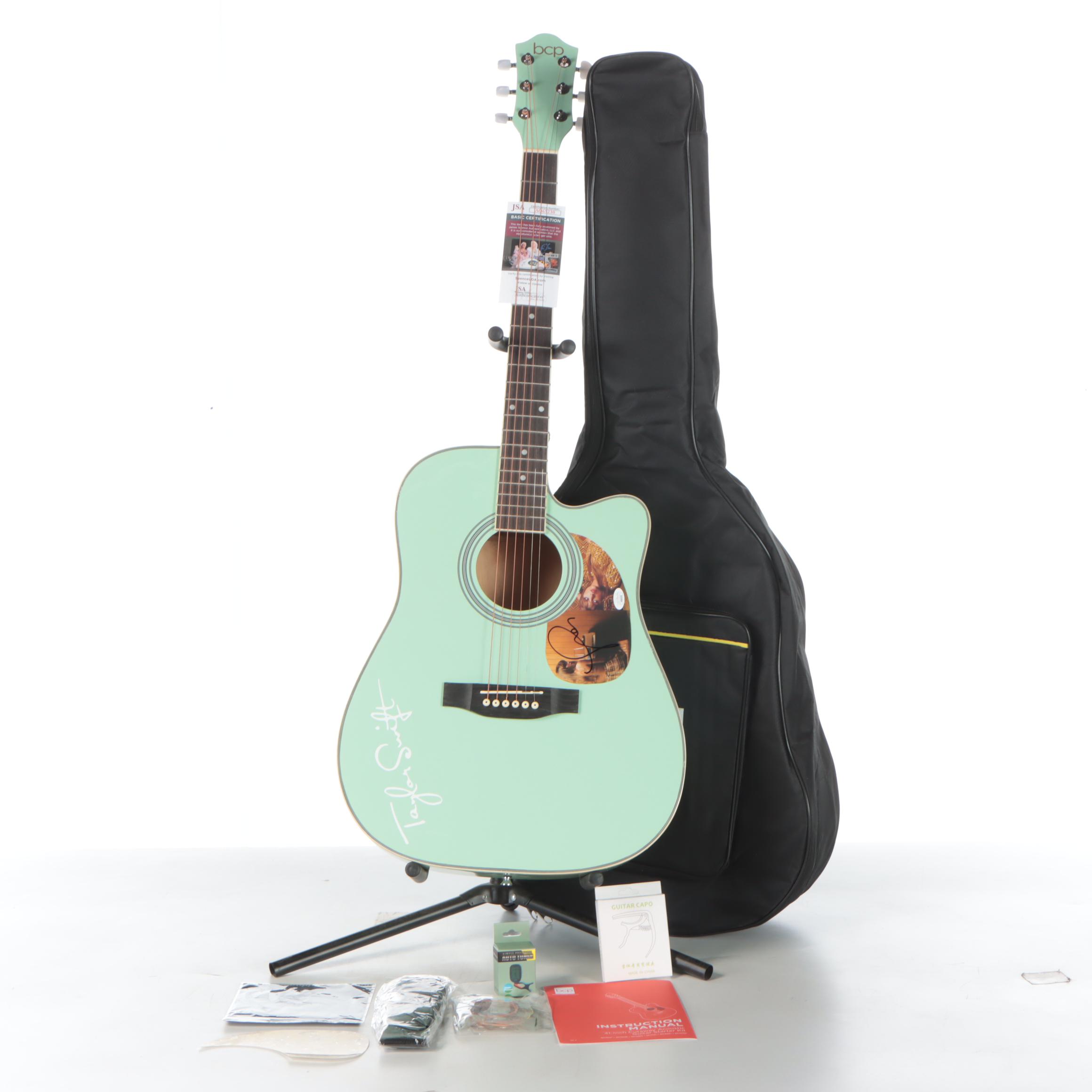 Taylor Swift Signed BCP Acoustic Guitar