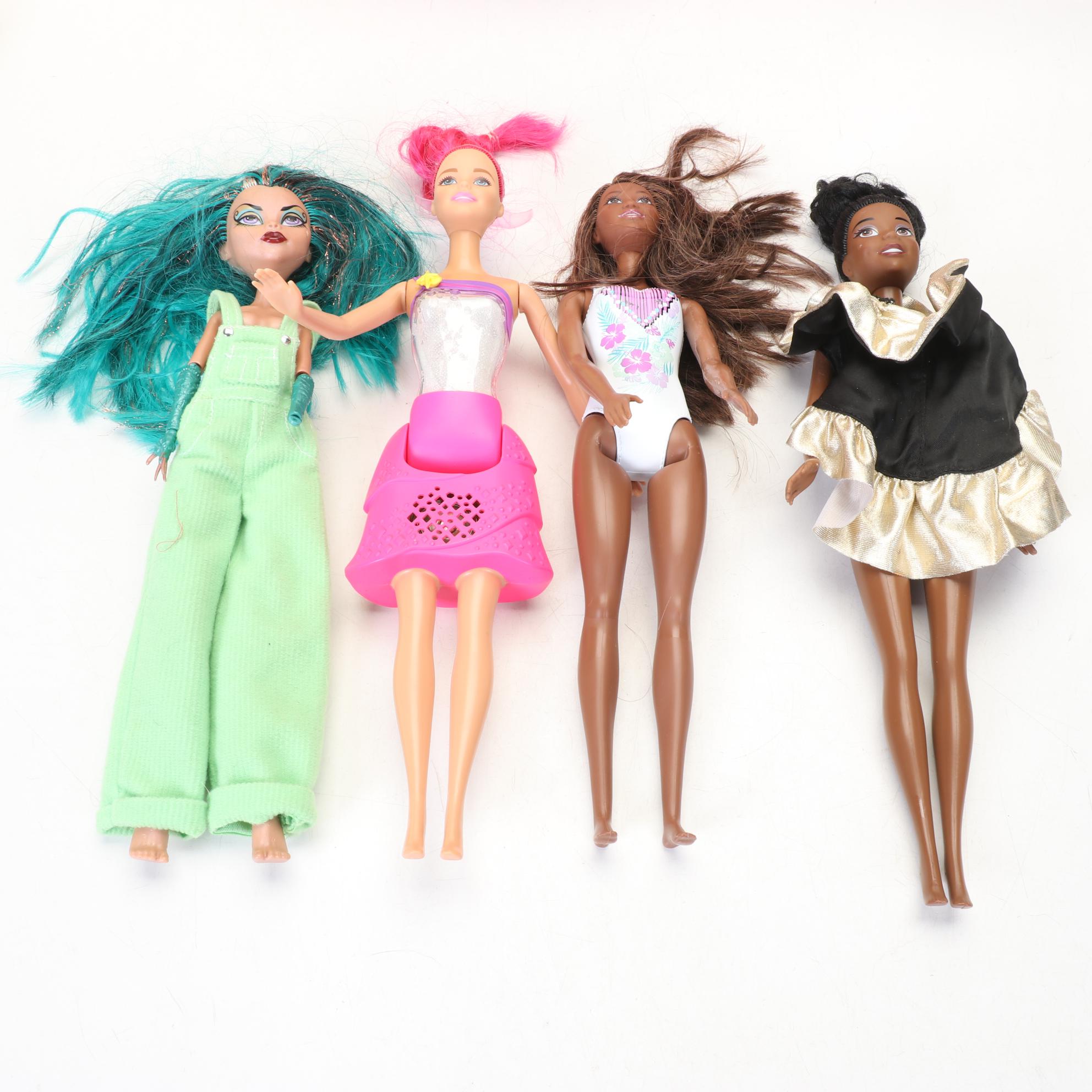 Mattel Barbie, Disney Frozen and Bratz Collection with Outfits and Accessories