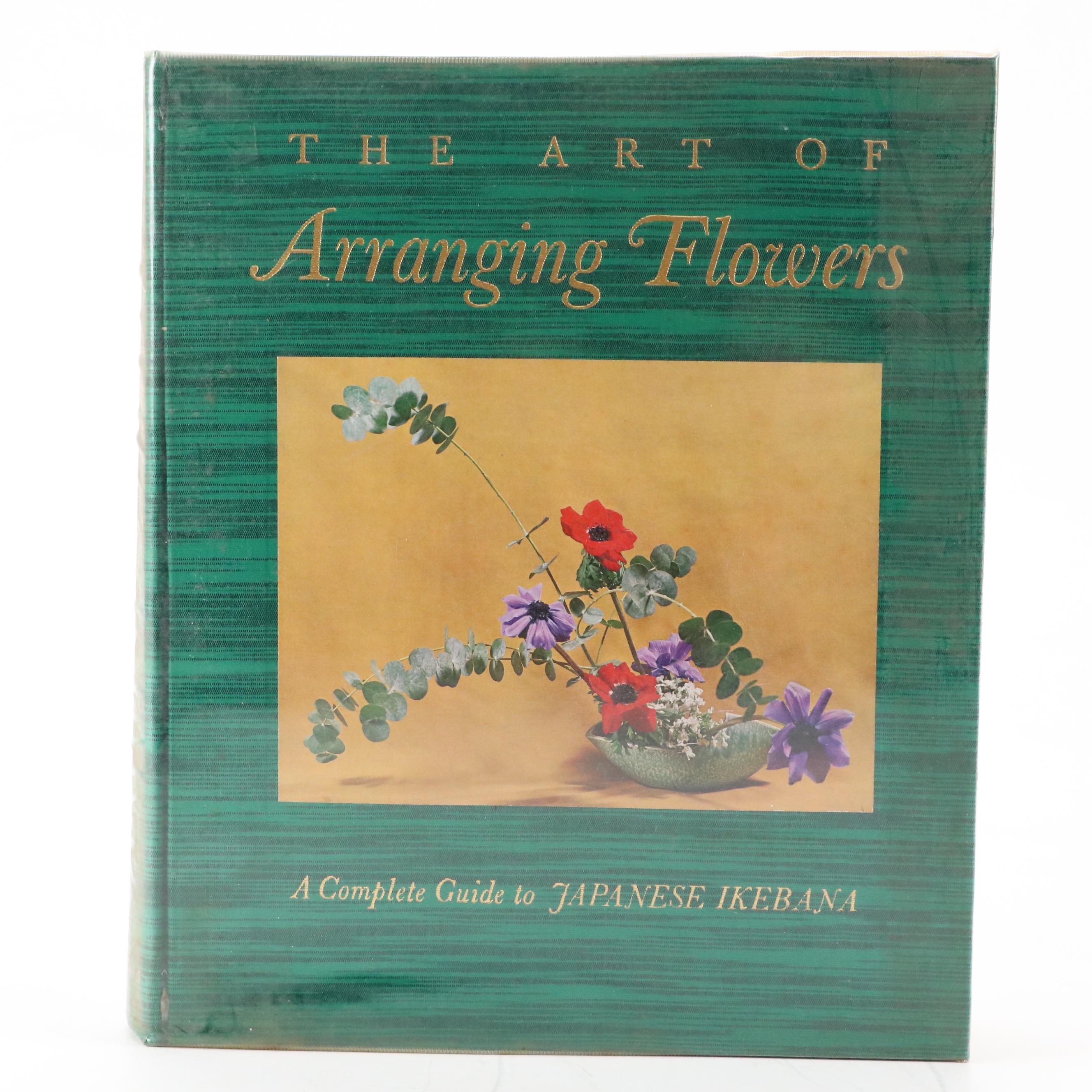 Illustrated "The Art of Arranging Flowers" by Shōzō Satō, circa 1965 EBTH