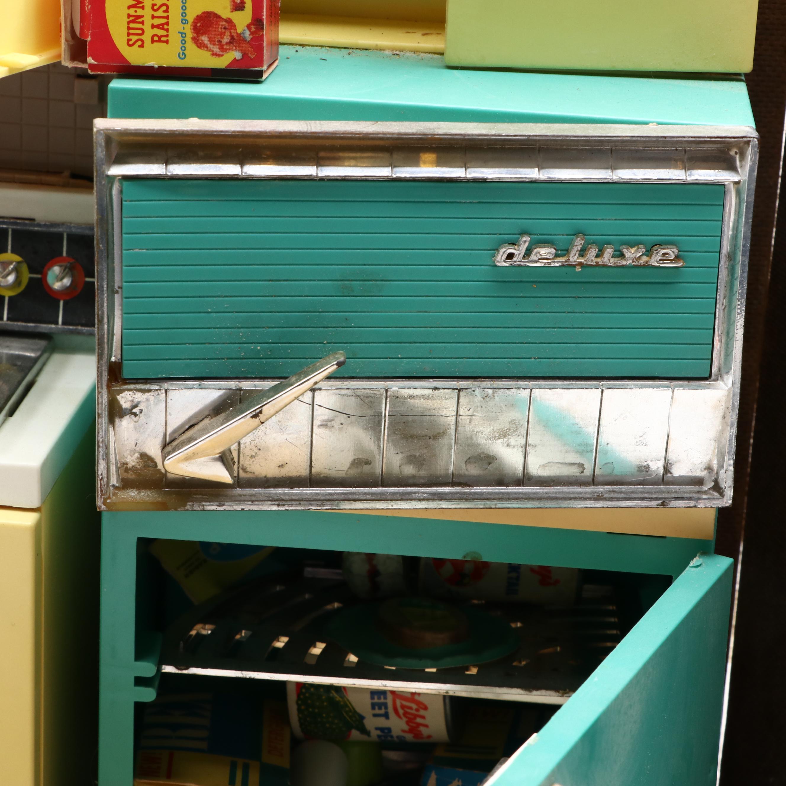 Deluxe Reading "Dream Kitchen" Doll Playset, Mid-20th Century