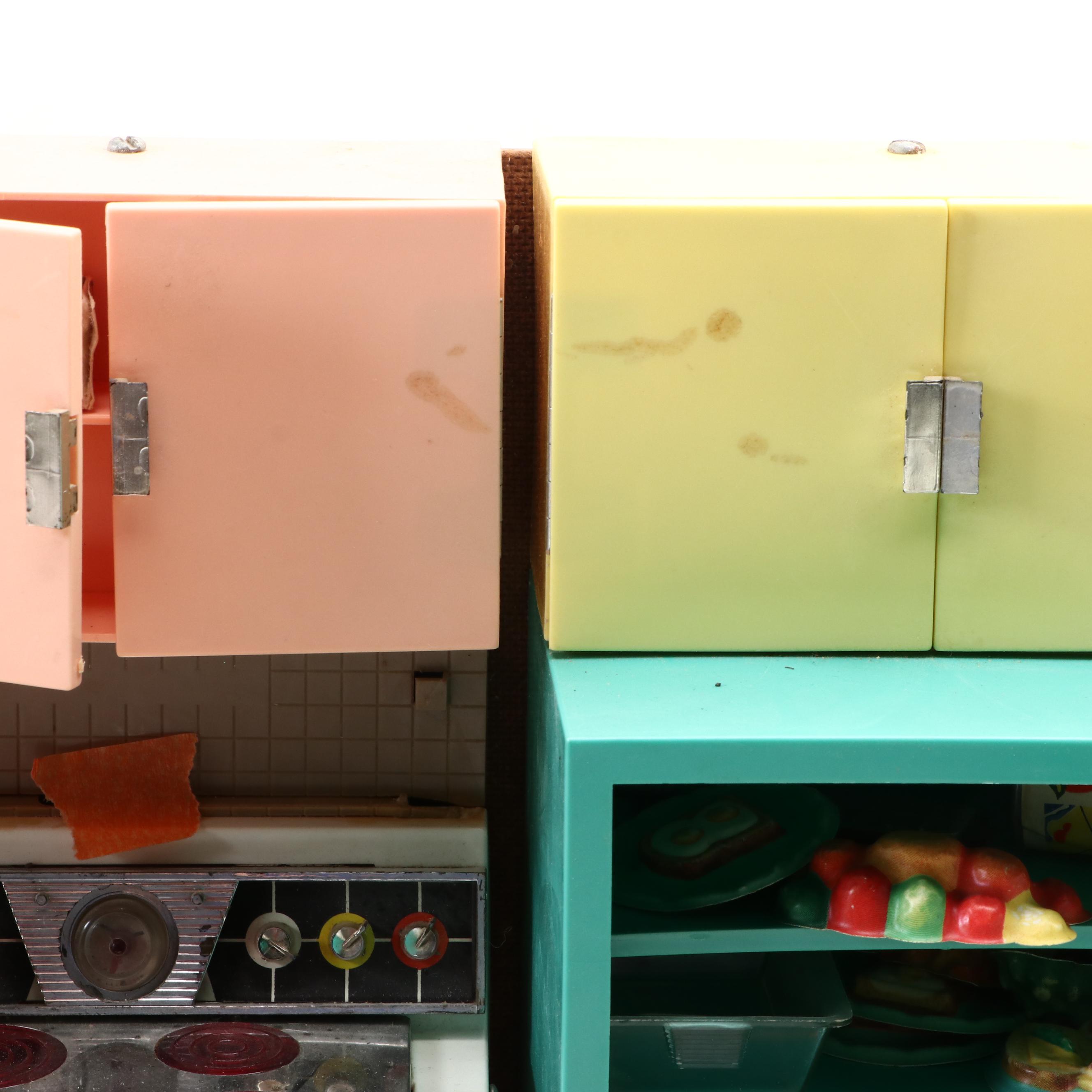 Deluxe Reading "Dream Kitchen" Doll Playset, Mid-20th Century