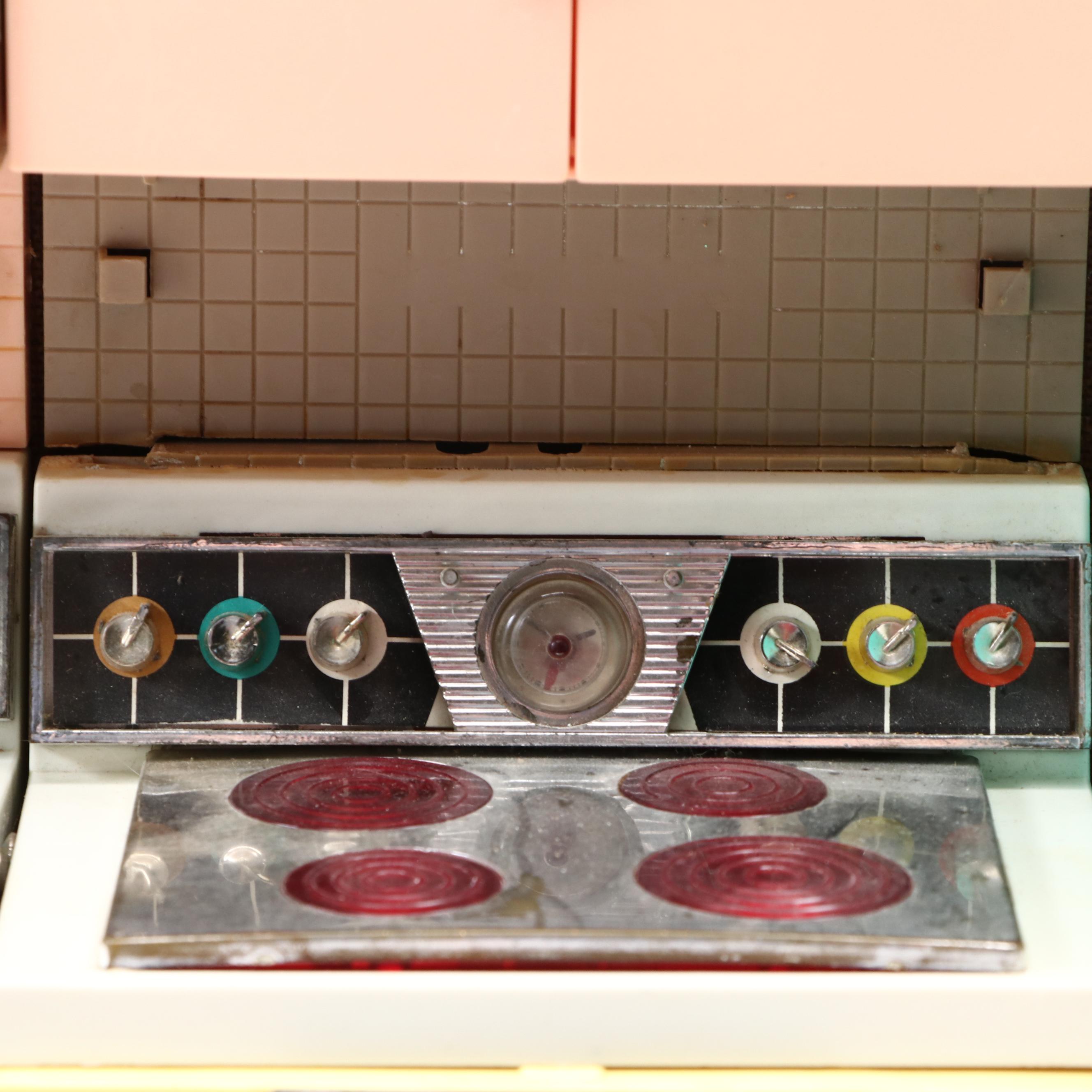 Deluxe Reading "Dream Kitchen" Doll Playset, Mid-20th Century