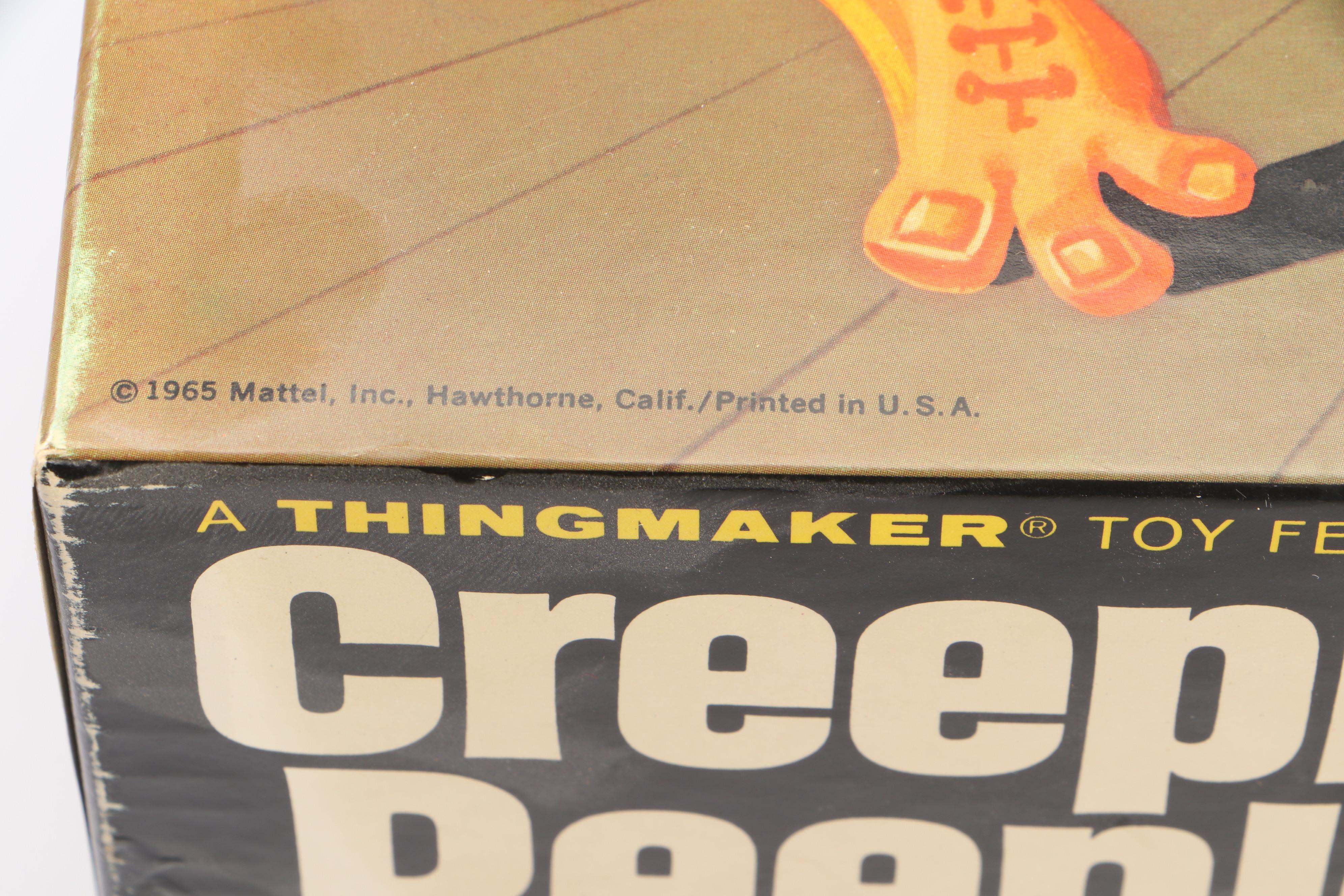 Mattel Creepy Crawlers, Fright Factory and Other "Thingmaker" Toys