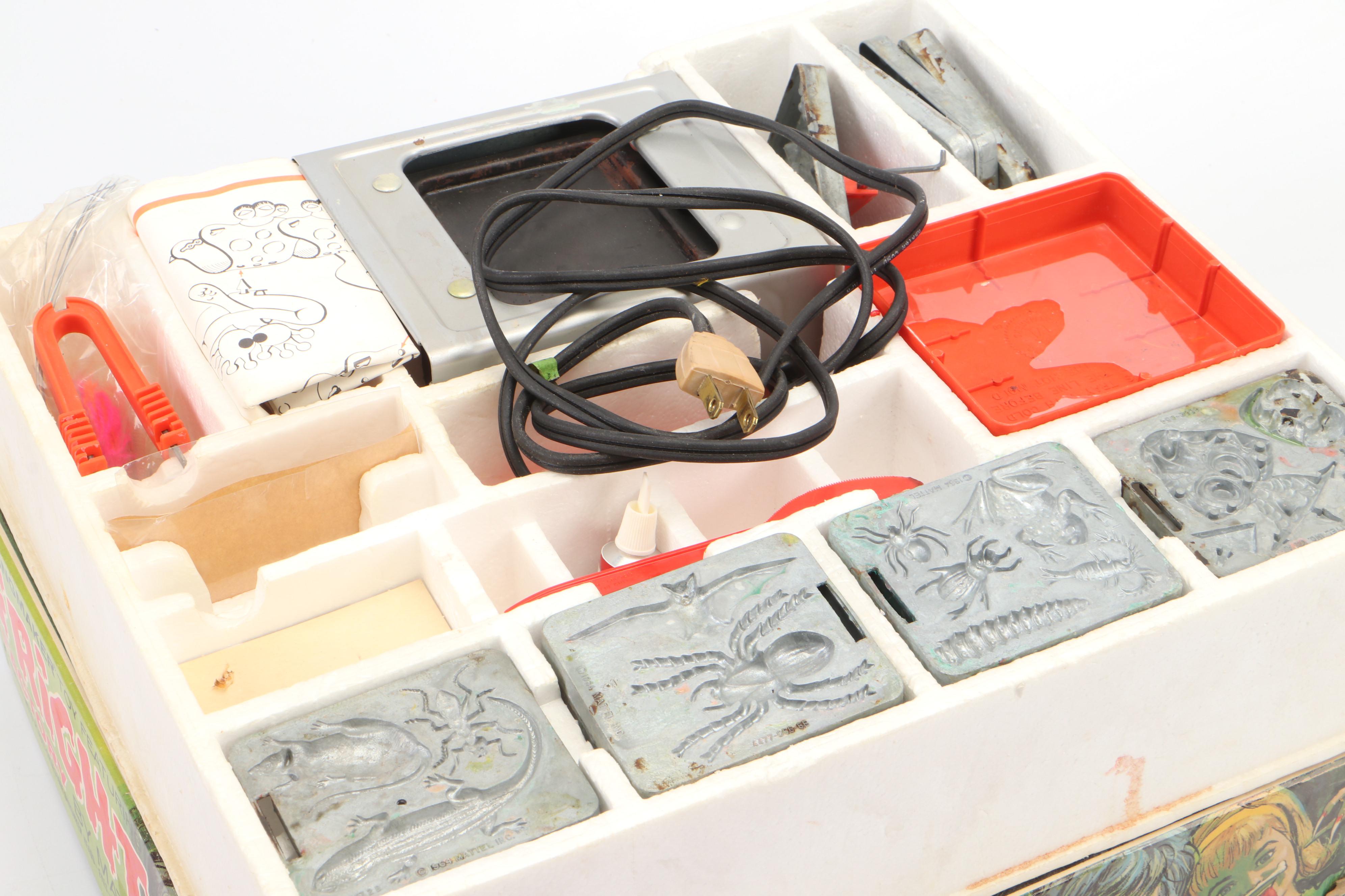 Mattel Creepy Crawlers, Fright Factory and Other "Thingmaker" Toys