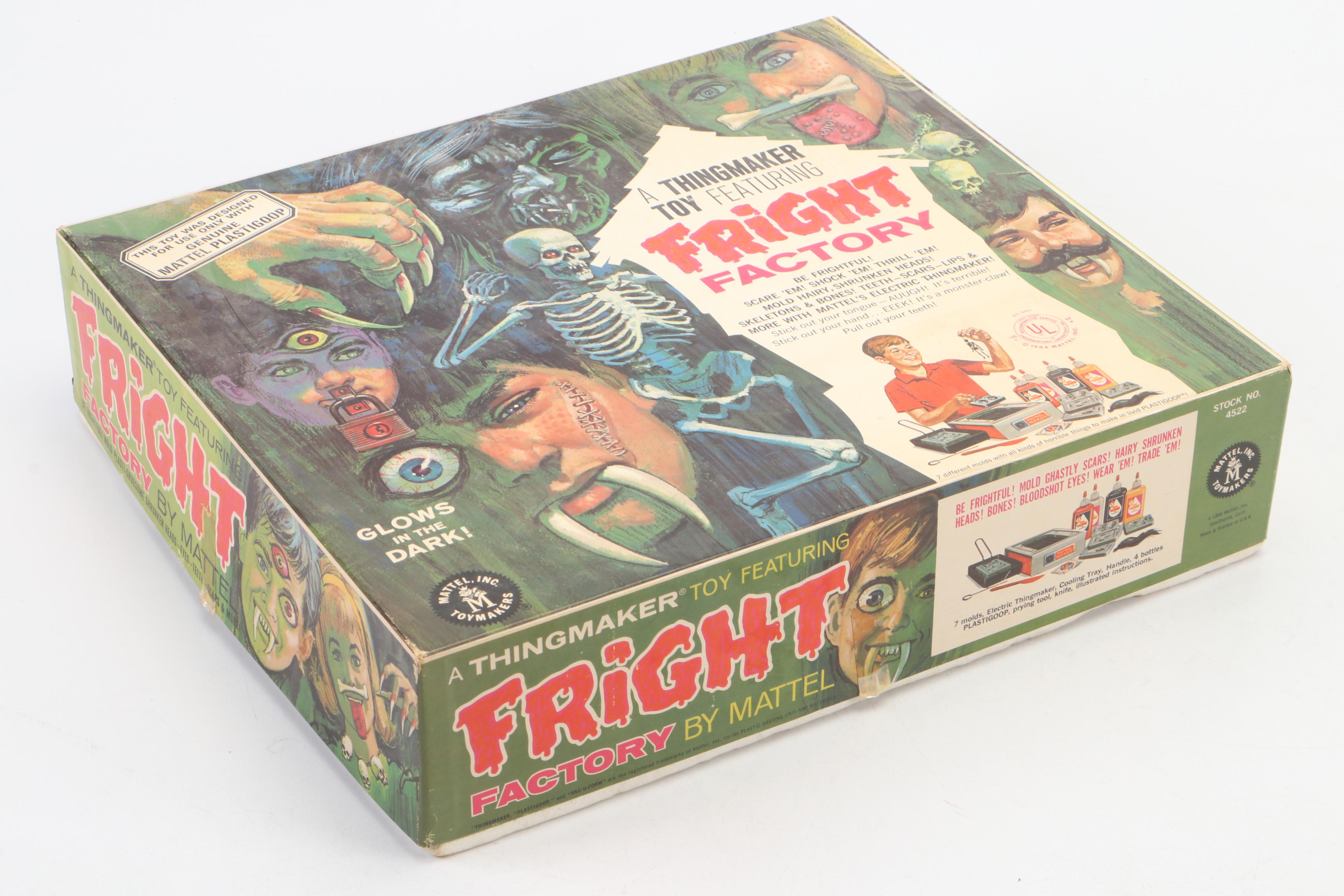 Mattel Creepy Crawlers, Fright Factory and Other "Thingmaker" Toys