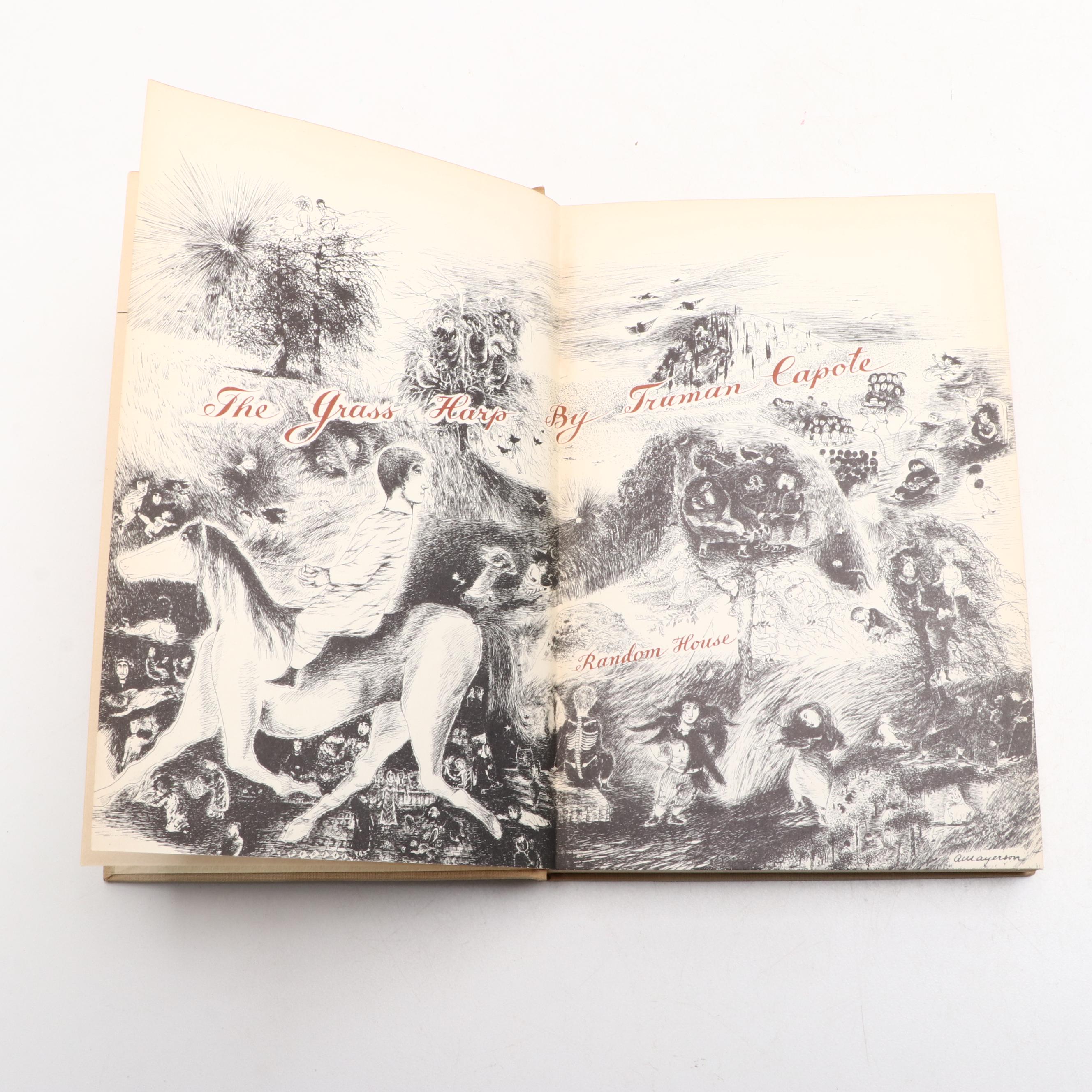 First Edition "The Grass Harp" by Truman Capote, 1951