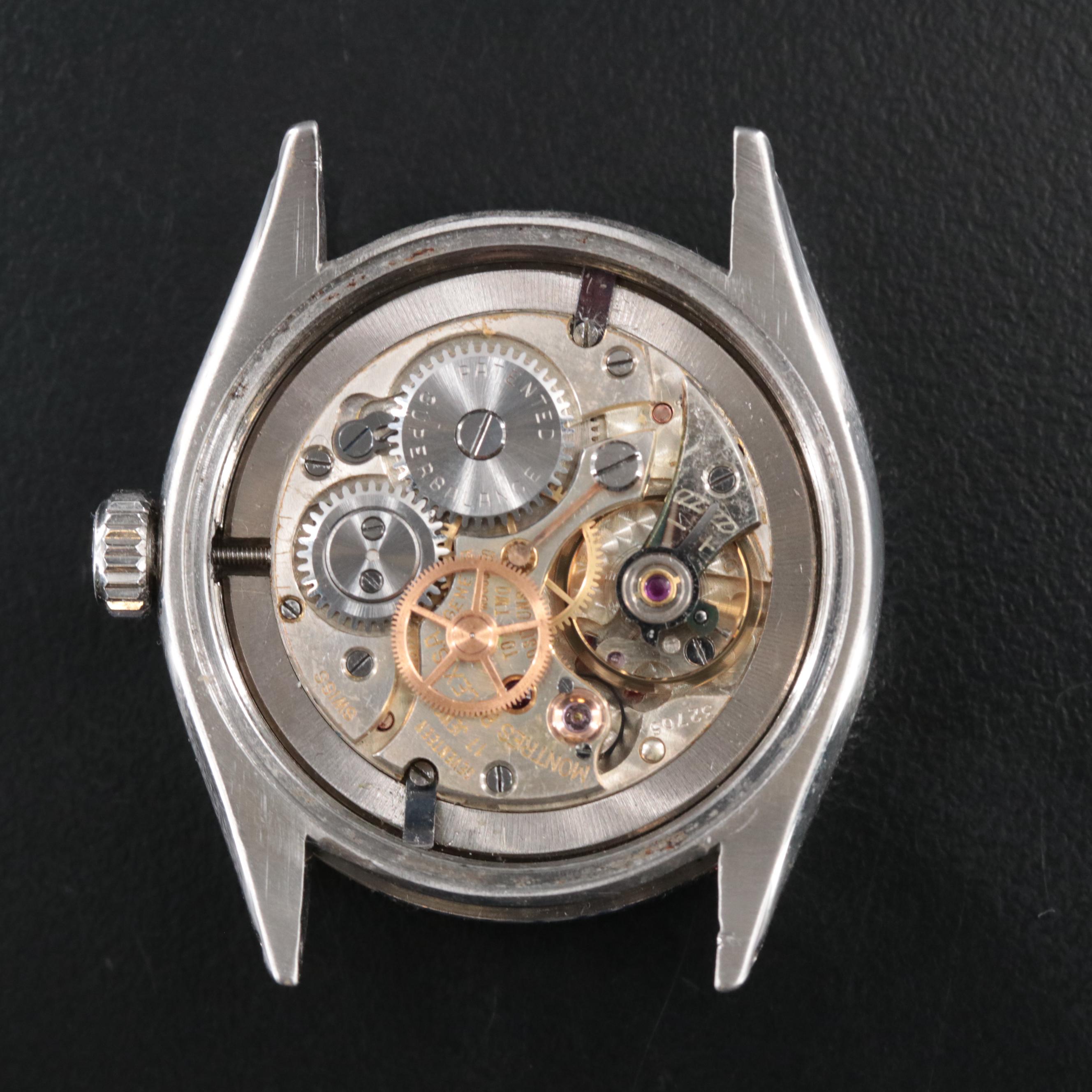 1953 Rolex Oyster Super Balance Custom Diamond Watch