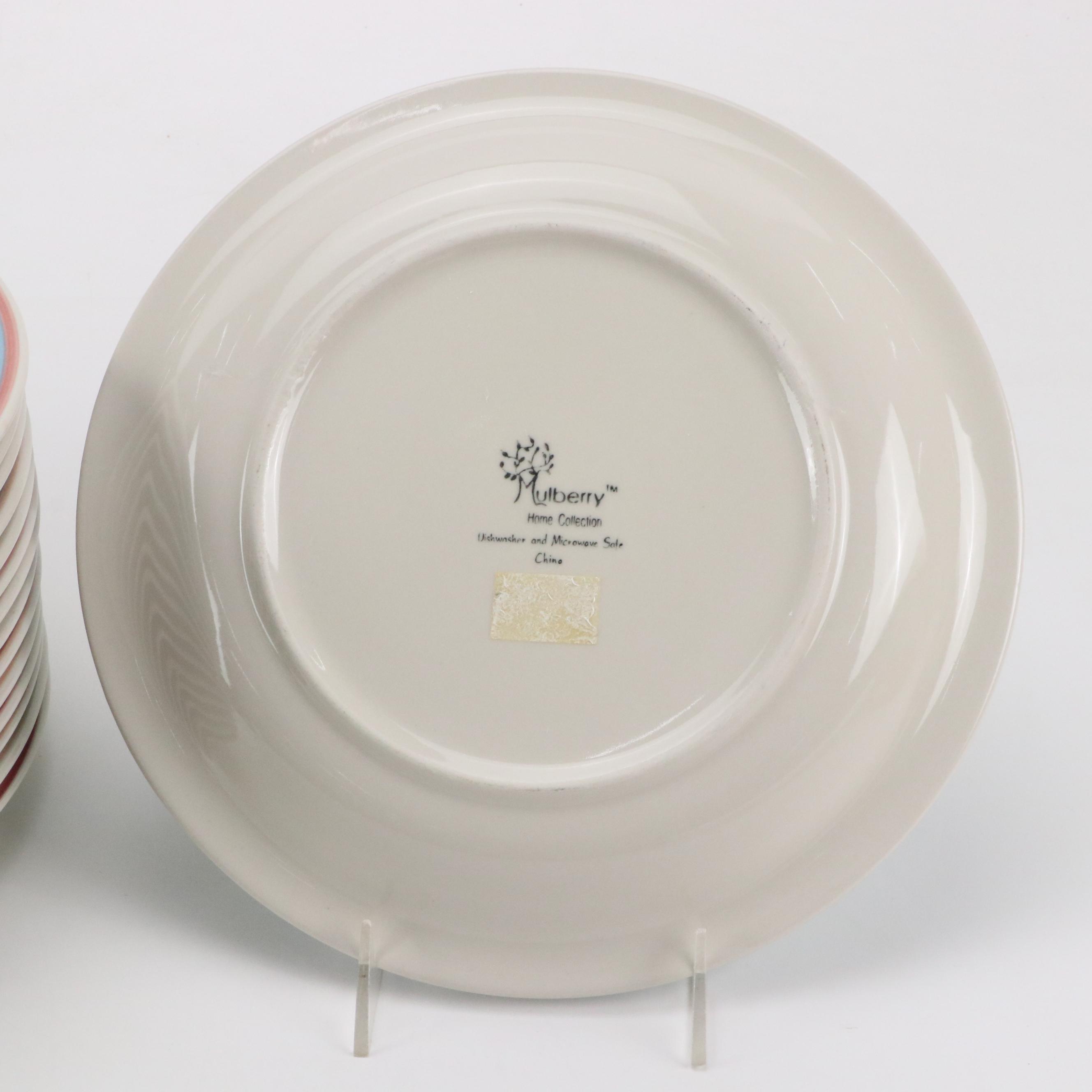 Mulberry Home Collection Plates with Sur La Table Napkin Holder and More