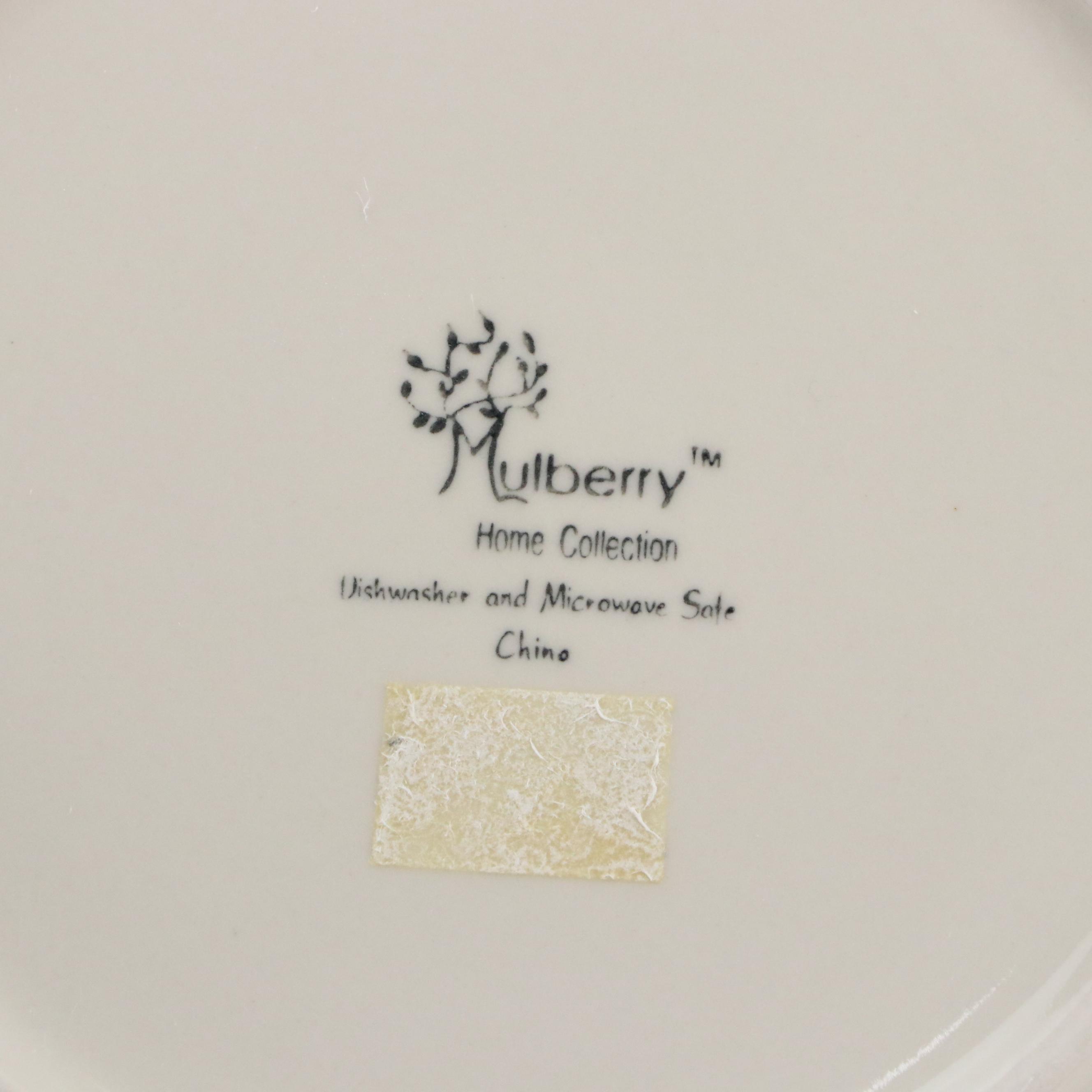 Mulberry Home Collection Plates with Sur La Table Napkin Holder and More
