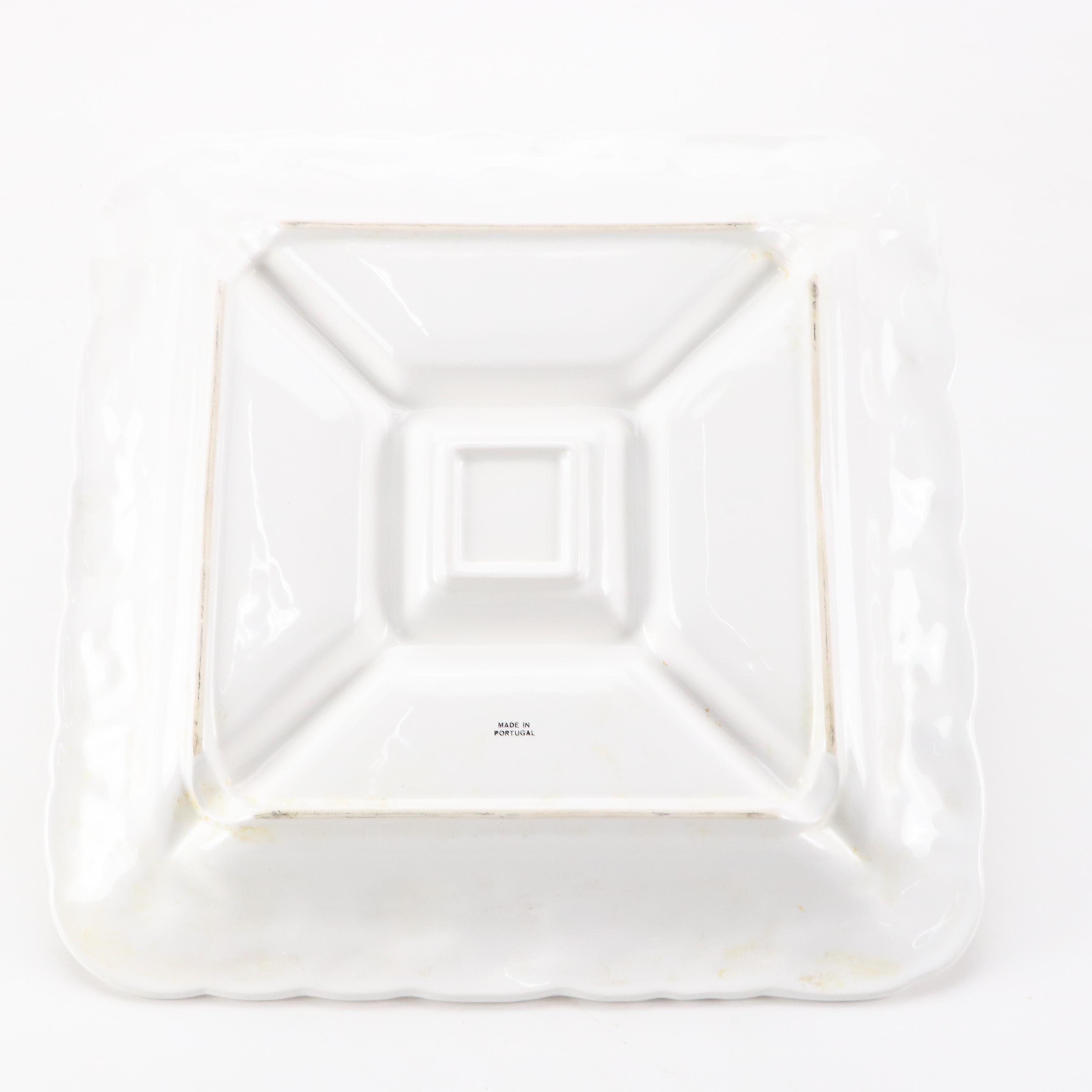 Mulberry Home Collection Plates with Sur La Table Napkin Holder and More