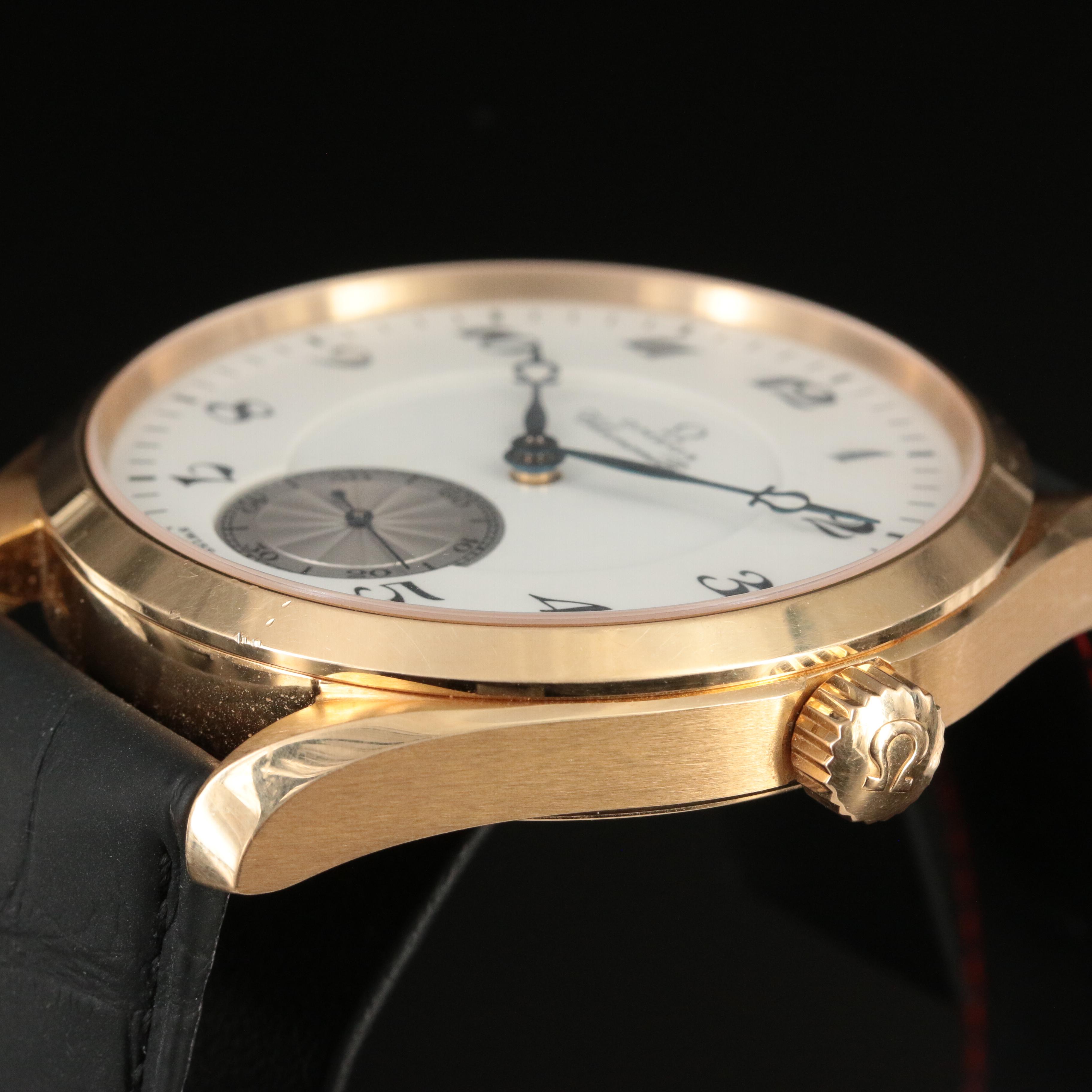 18K Omega Aqua Terra Seamaster Limited Edition Red Gold Chronometre Watch