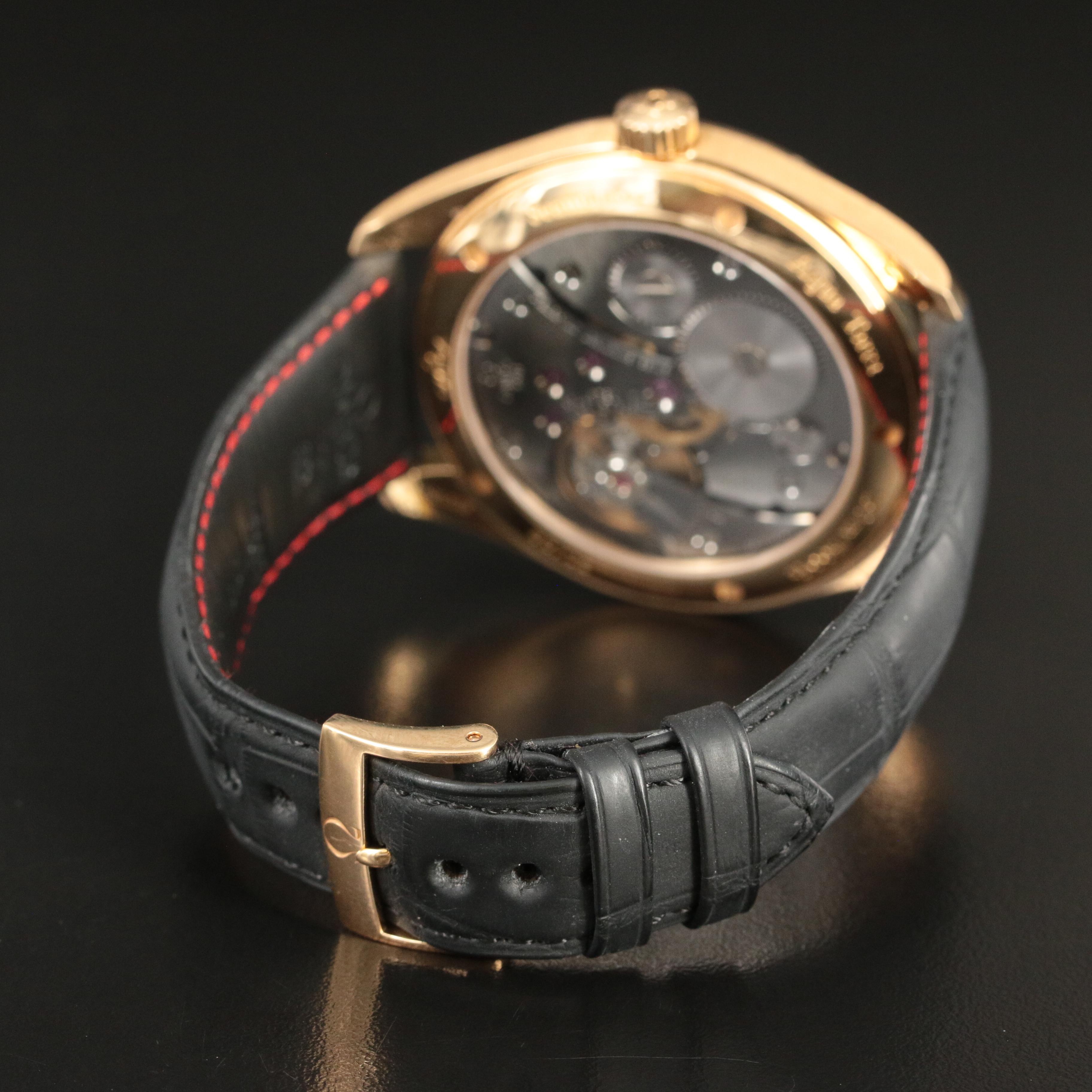18K Omega Aqua Terra Seamaster Limited Edition Red Gold Chronometre Watch