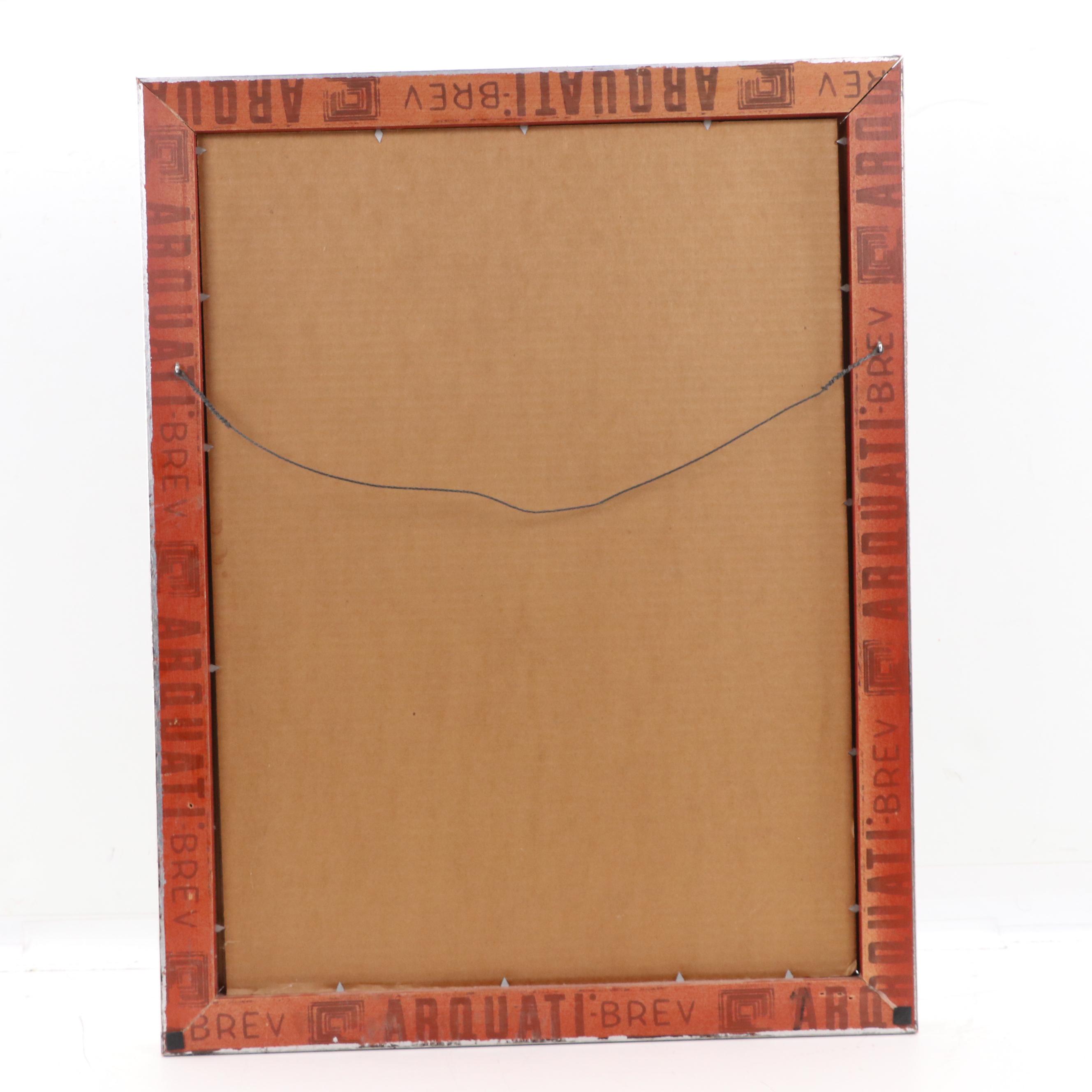 Jade Pasteur Palette Knife Oil Painting Portrait of a Clown