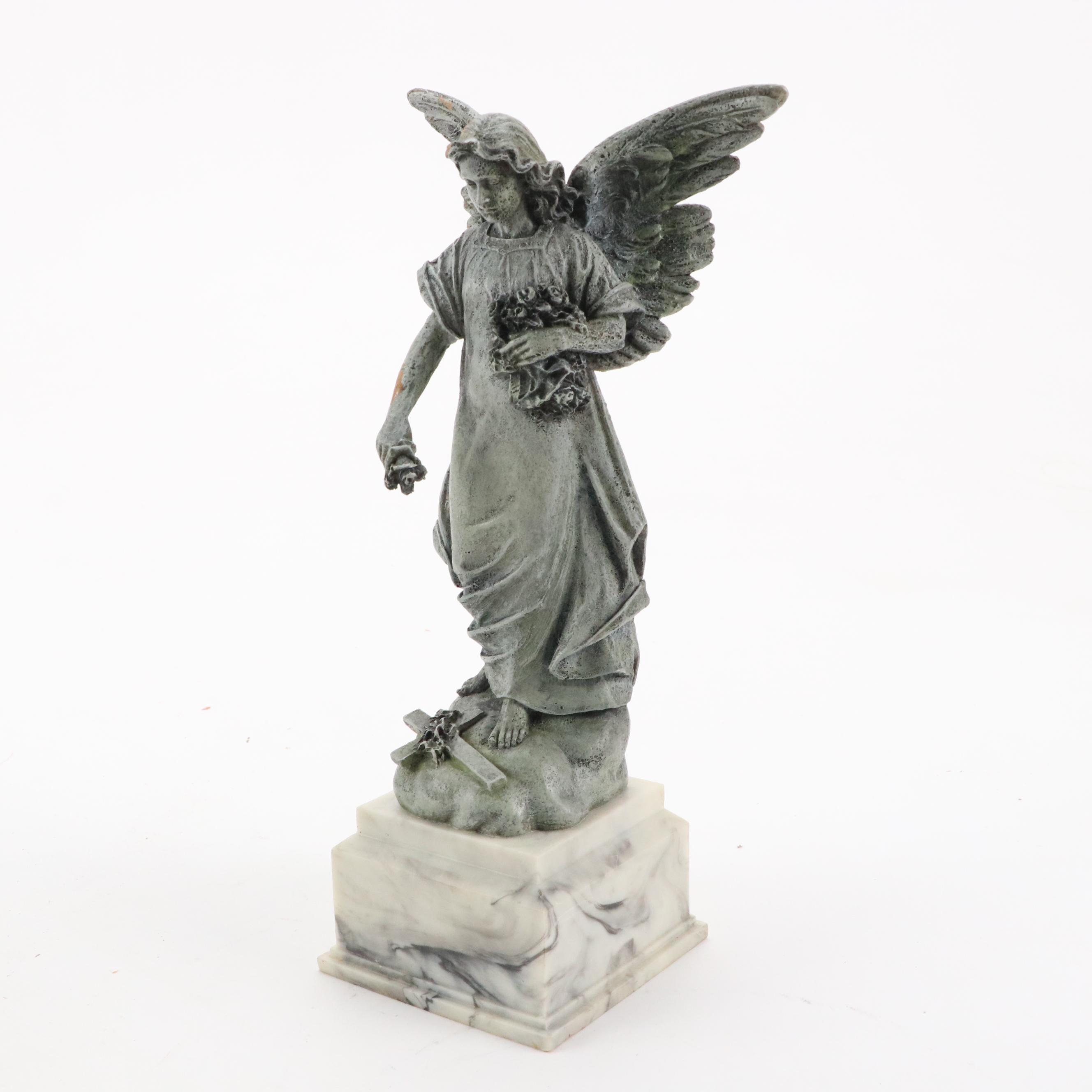 Roman Inc. Angel Resin Music Box with Other Music Boxes and More