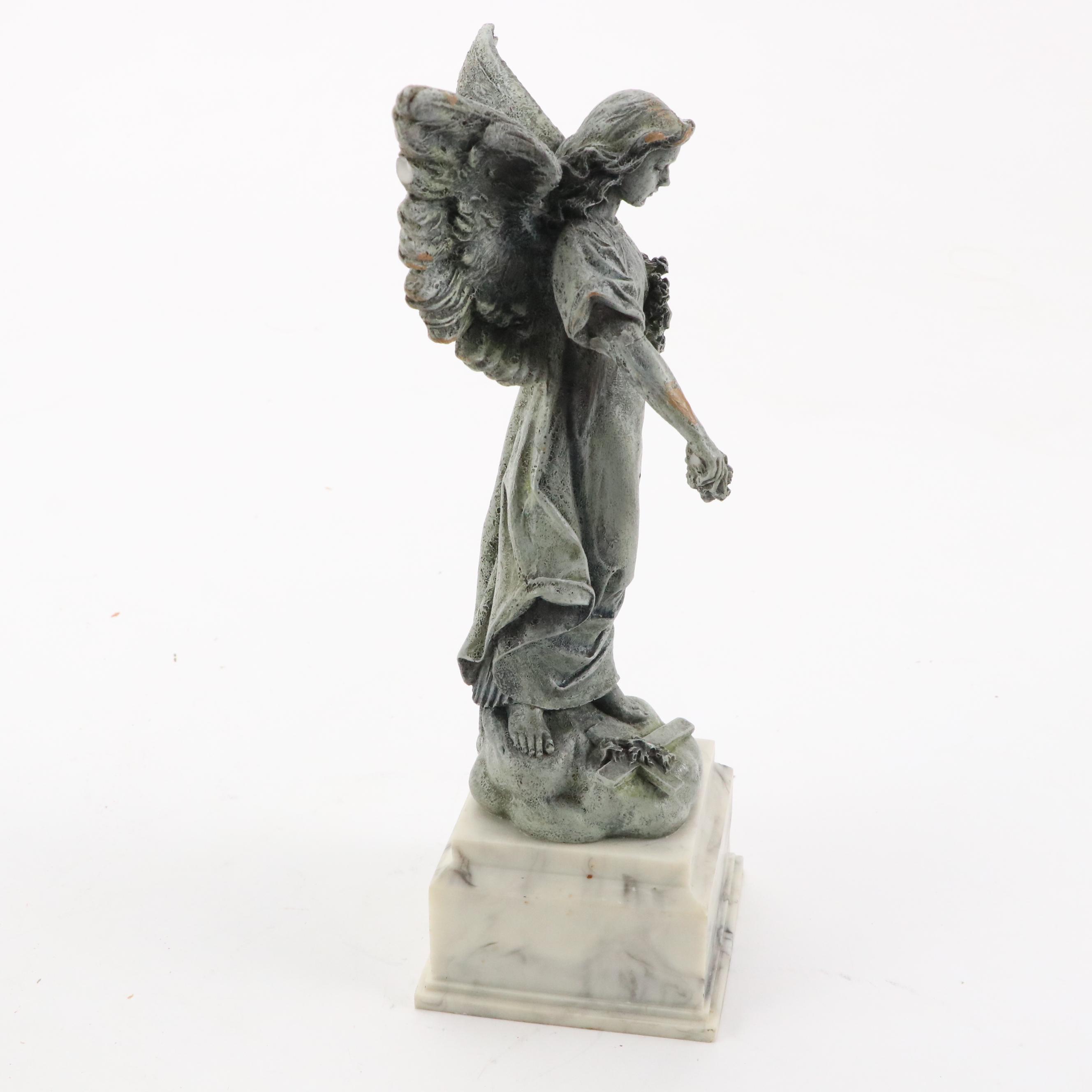 Roman Inc. Angel Resin Music Box with Other Music Boxes and More