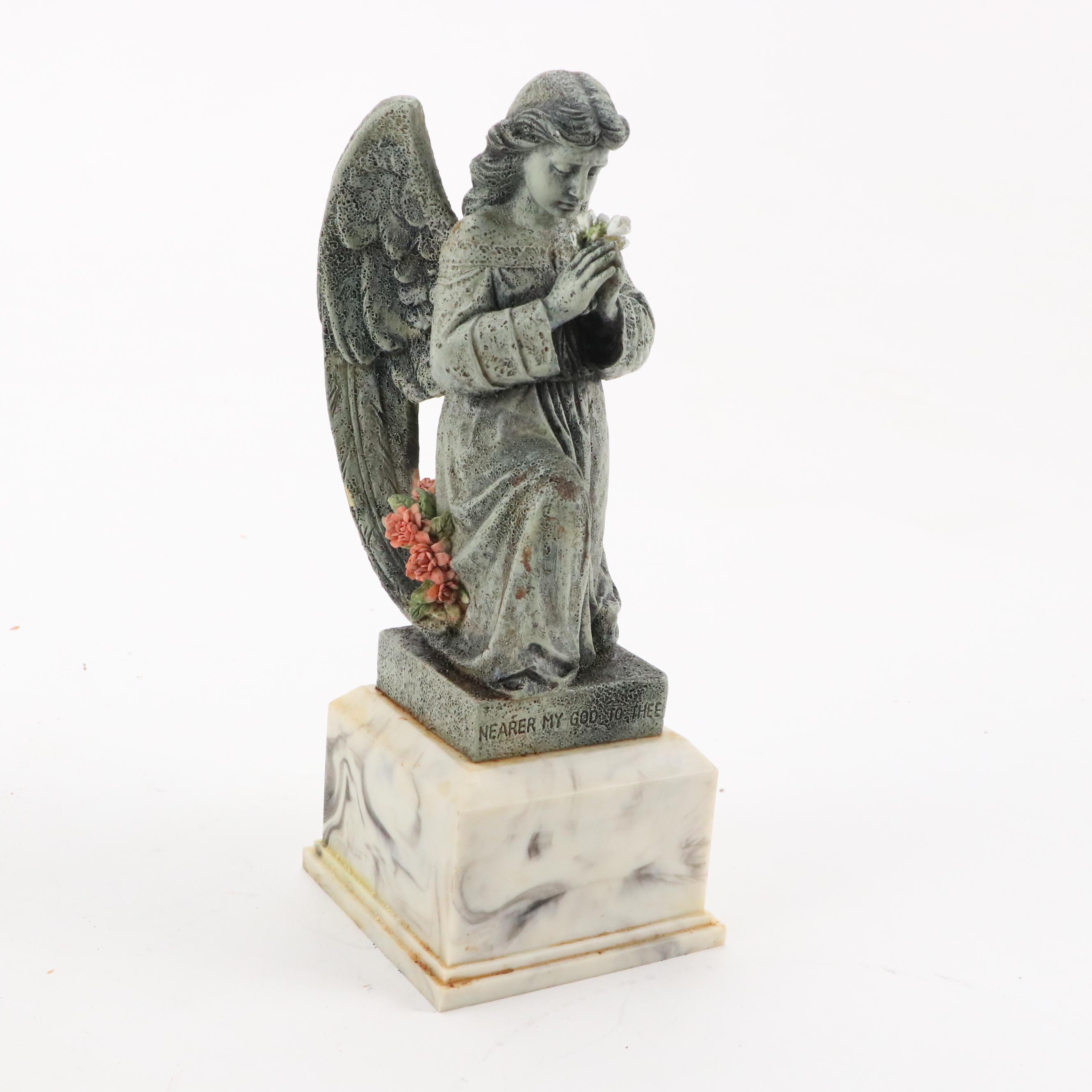 Roman Inc. Angel Resin Music Box with Other Music Boxes and More