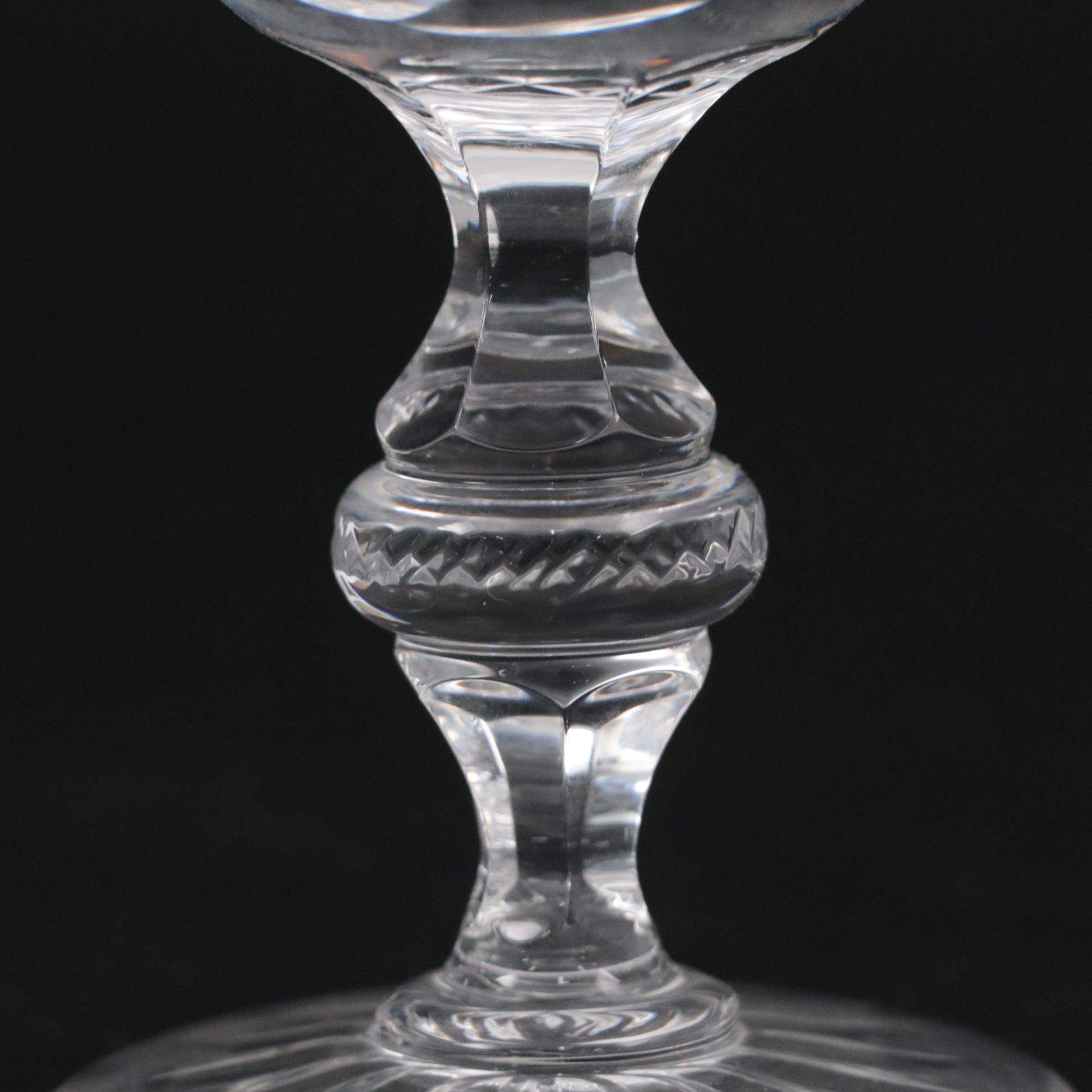 Imperial Crystal "Wellington" Wine Glasses