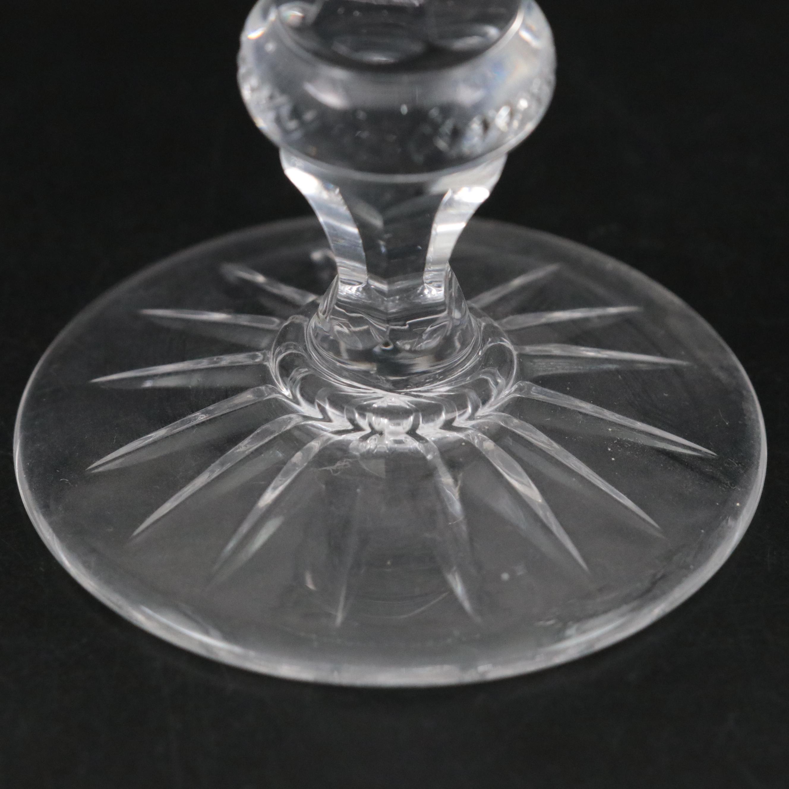 Imperial Crystal "Wellington" Wine Glasses