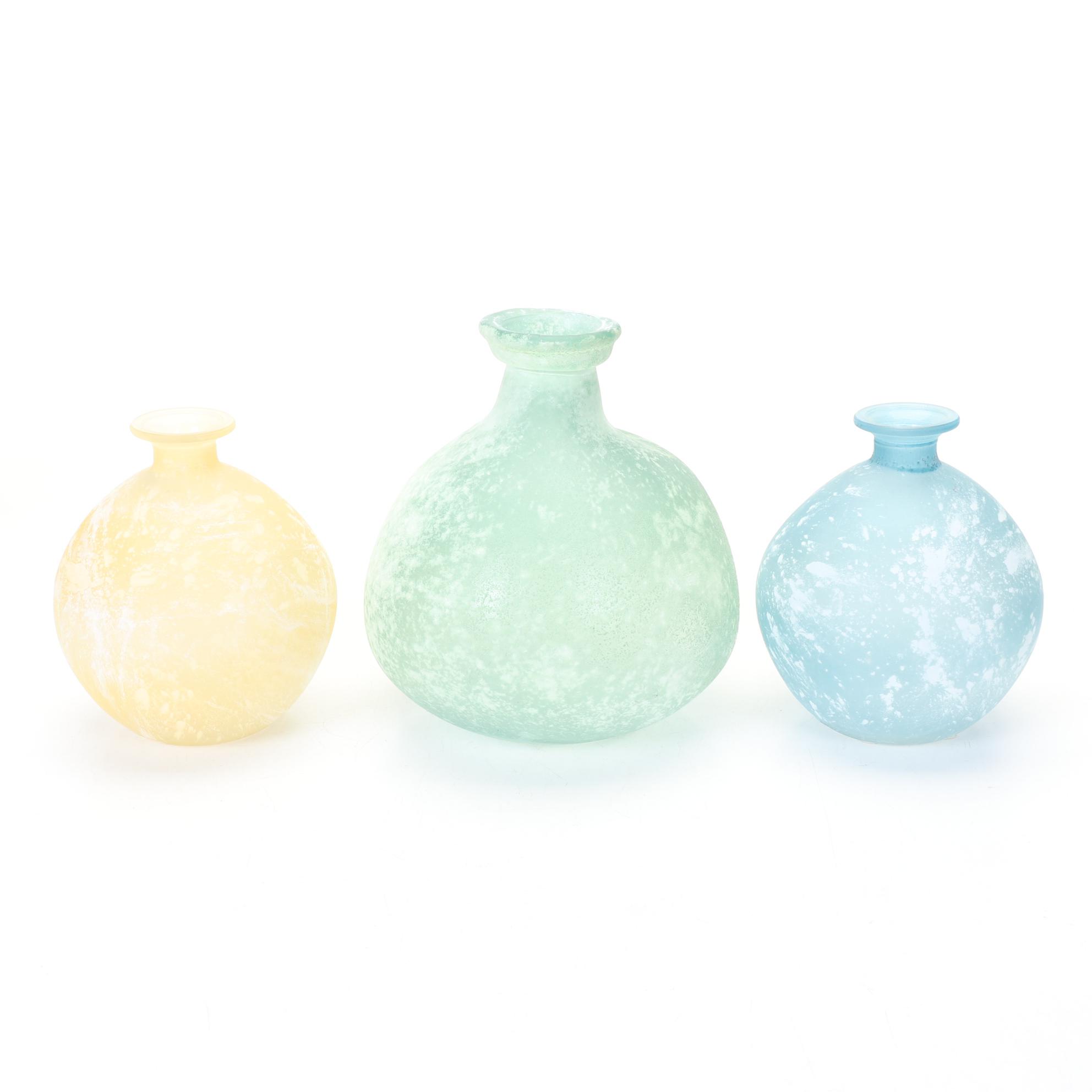 Spanish-Made Green Recycled Glass Bottle Featured In Frosted Glass Collection
